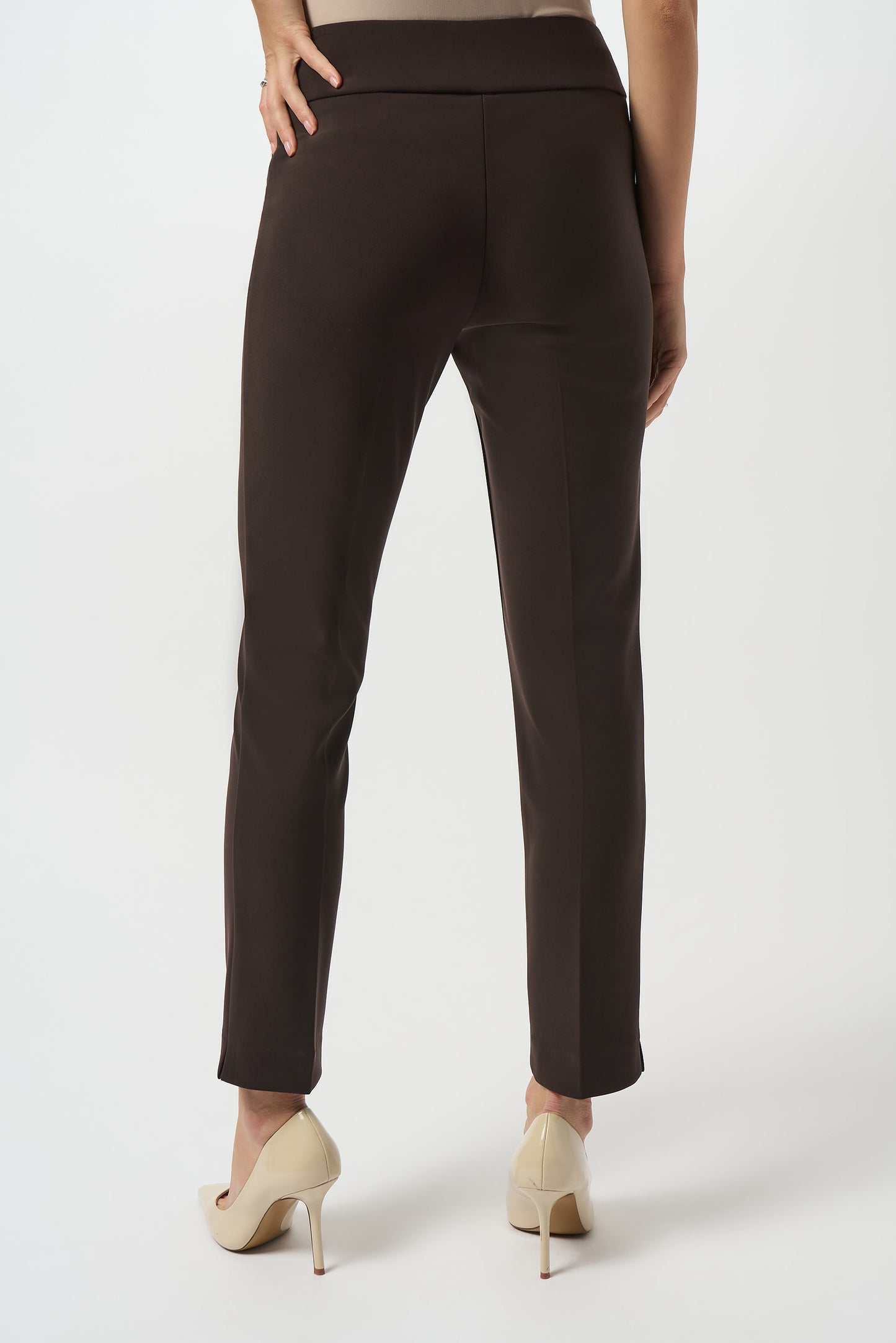 Joseph Ribkoff #144092F25-3799 Mocha Classic Tailored Slim Pant