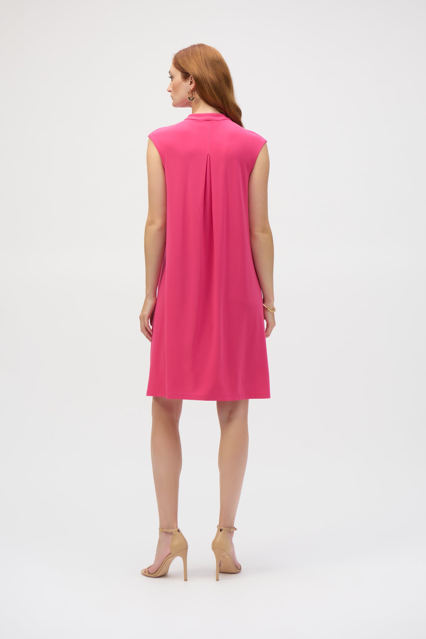 Joseph Ribkoff #252190 Silky Knit Sleeveless Trapeze Dress