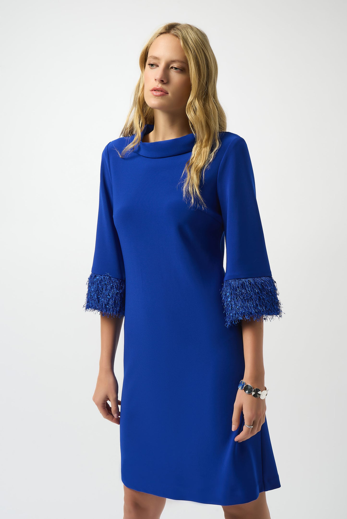 Jospeh Ribkoff #253054 Silky Knit & Novelty A-Line Dress