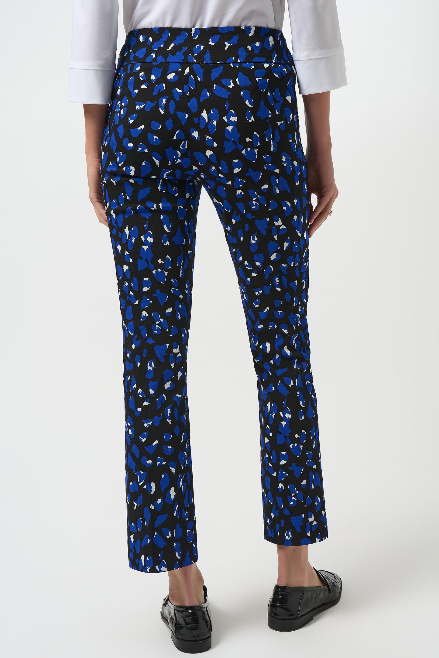 Joseph Ribkoff #253268-2932 Millennium Print Straight Leg Pull-On Pants