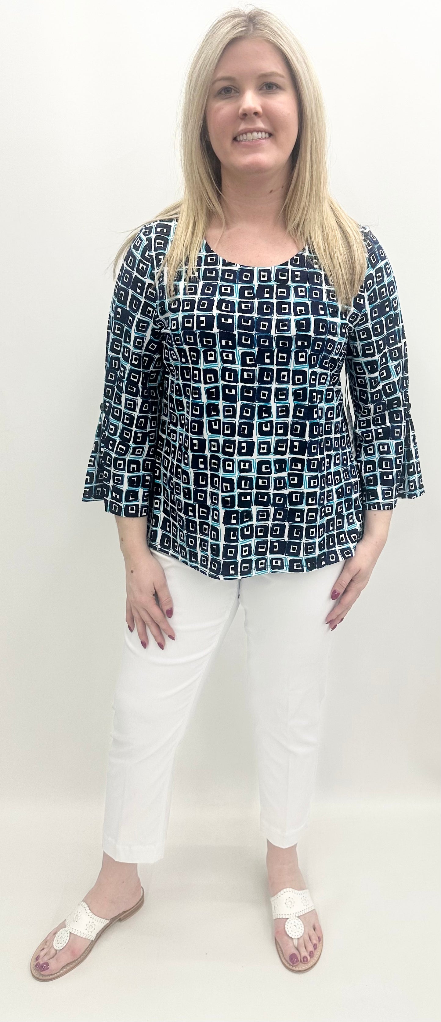 55611 Core Travel Cubism Pleated Sleeve