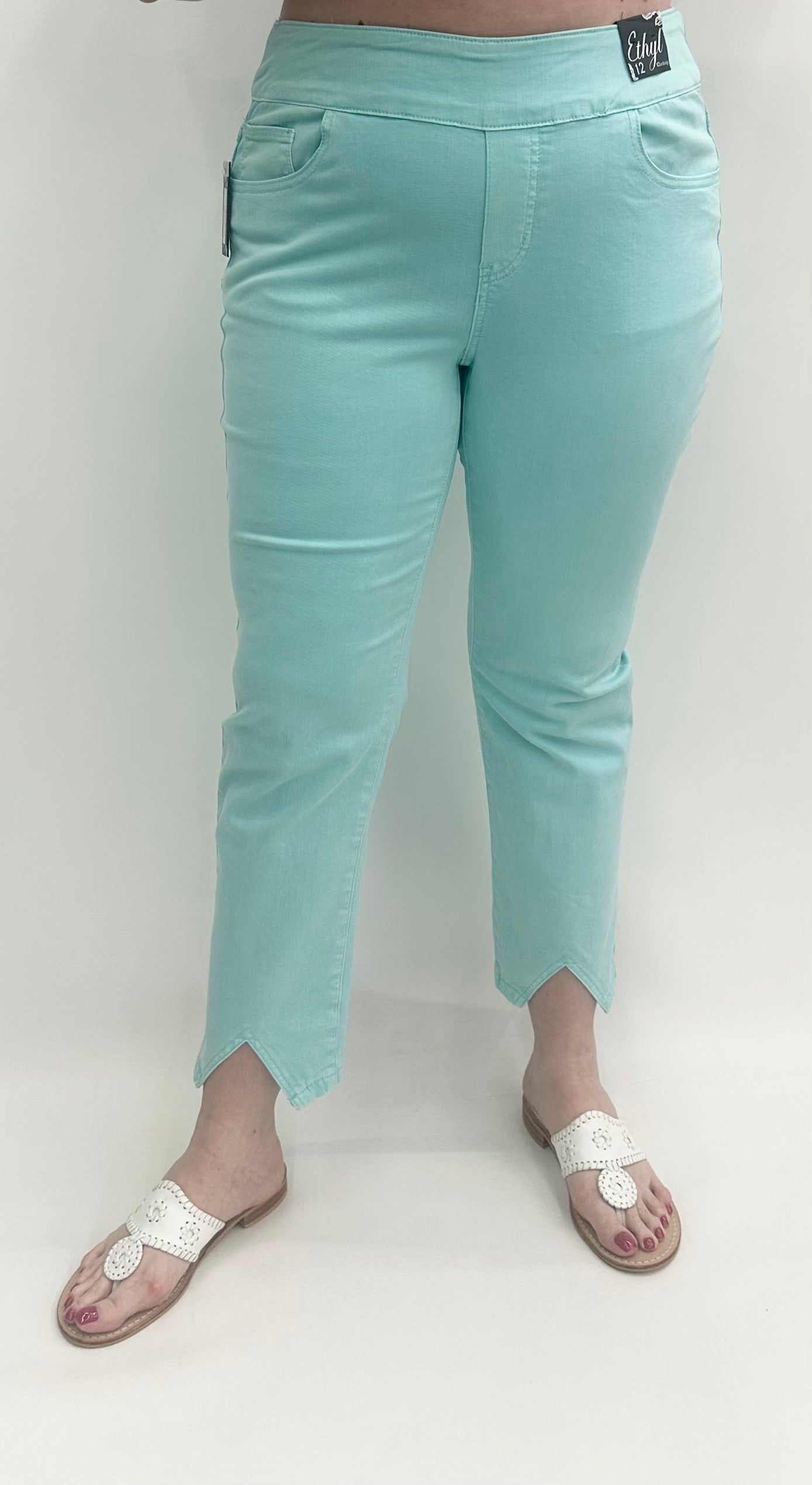 Ethyl #P44SFN Seafoam Pant