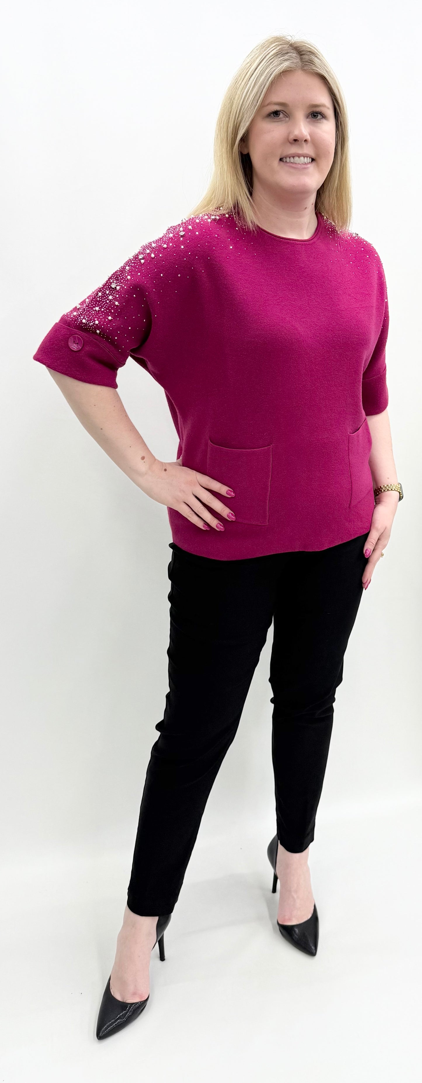 NIKKY #GN3202316 Pink Sweater