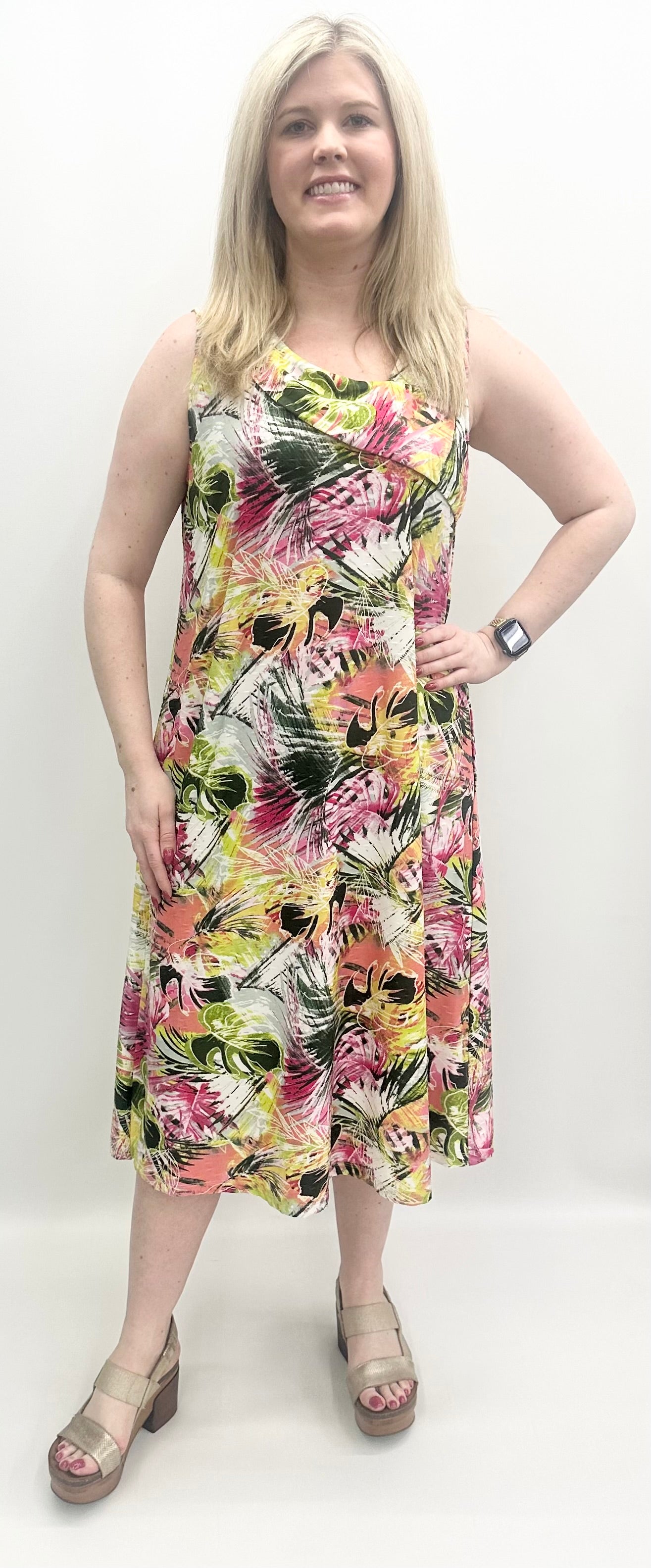 Pure Essence #603-5118 Sleeveless Dress