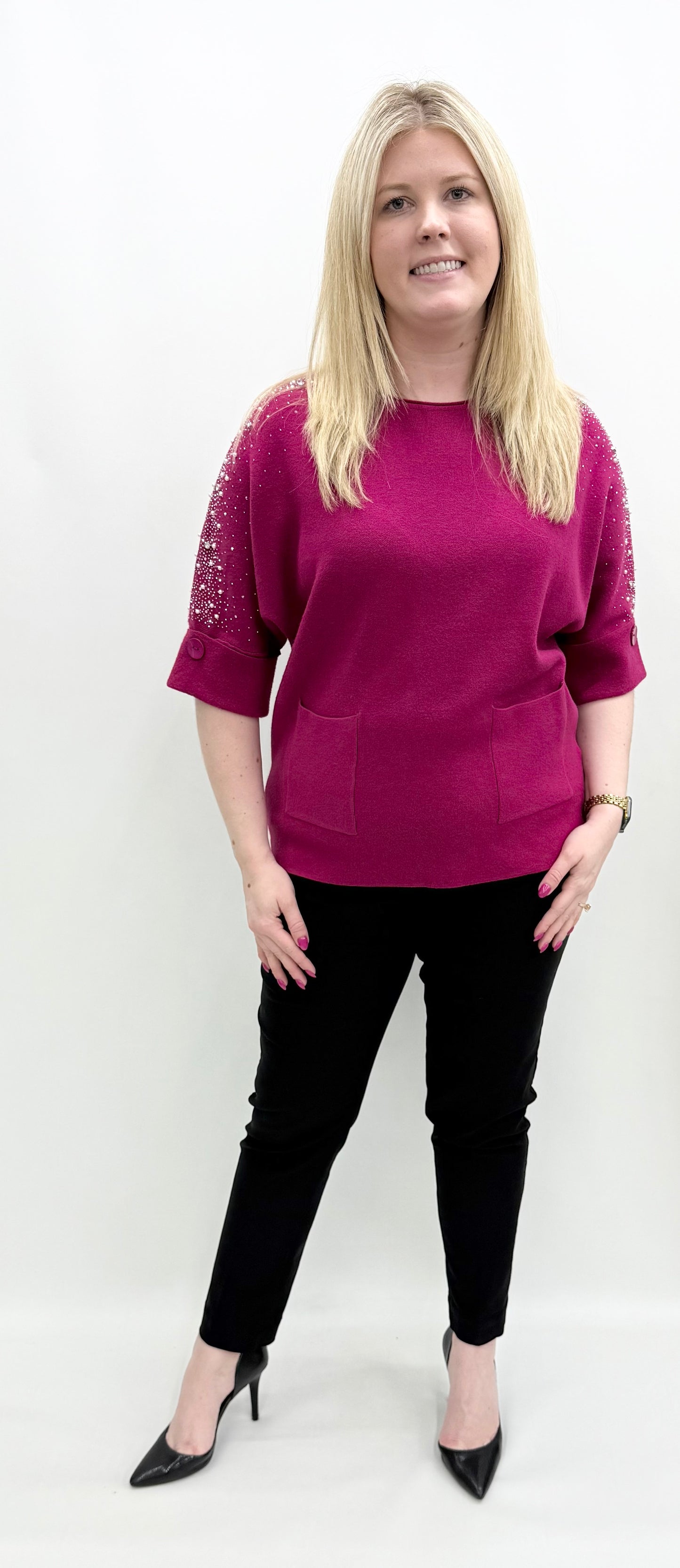 NIKKY #GN3202316 Pink Sweater