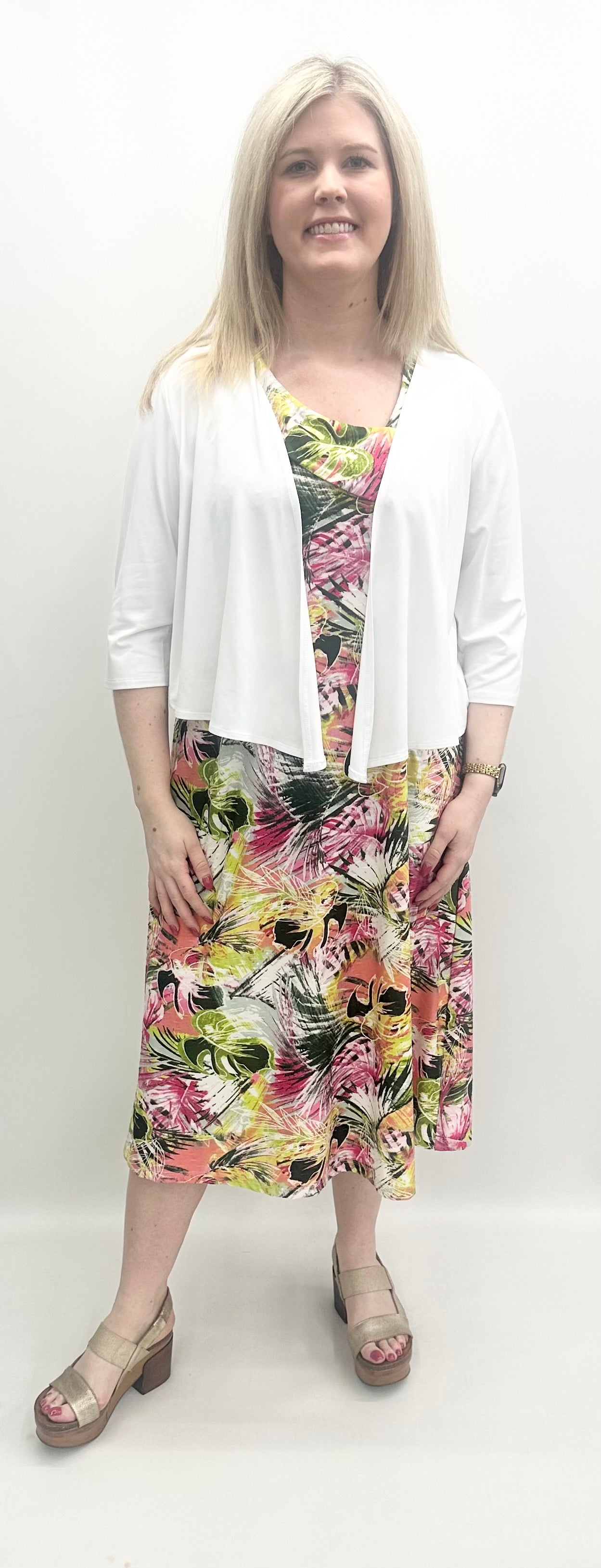 Pure Essence Cardigan #210-4762 White