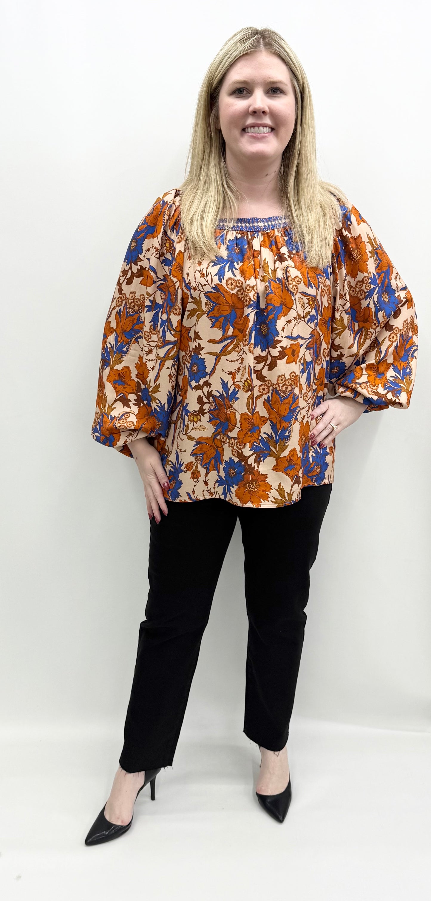 Tru-Luxe #T35494BM Multi Top