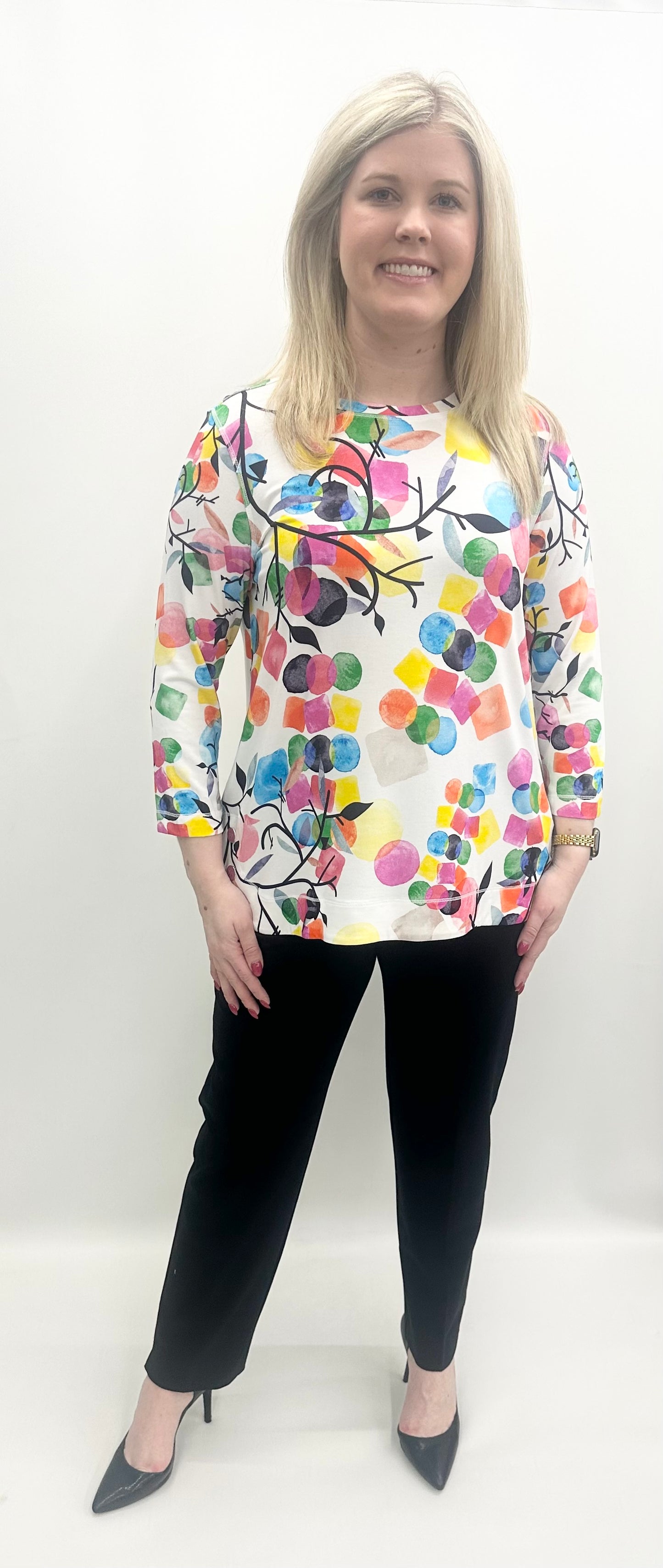 Ali Miles #A25416TM Multi Top