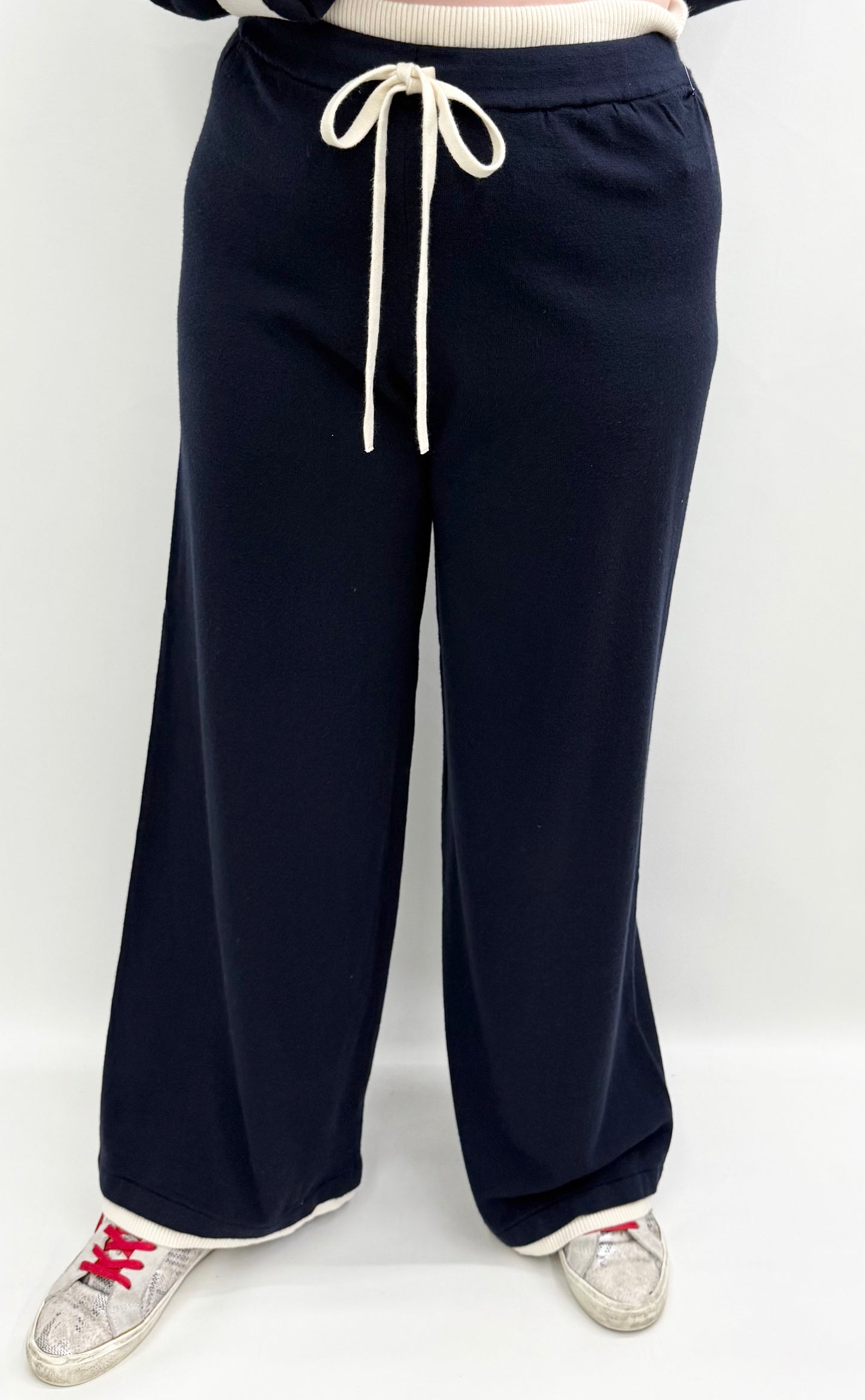 Karen Kane #4L89402 Blue Haze Wide Leg Pant