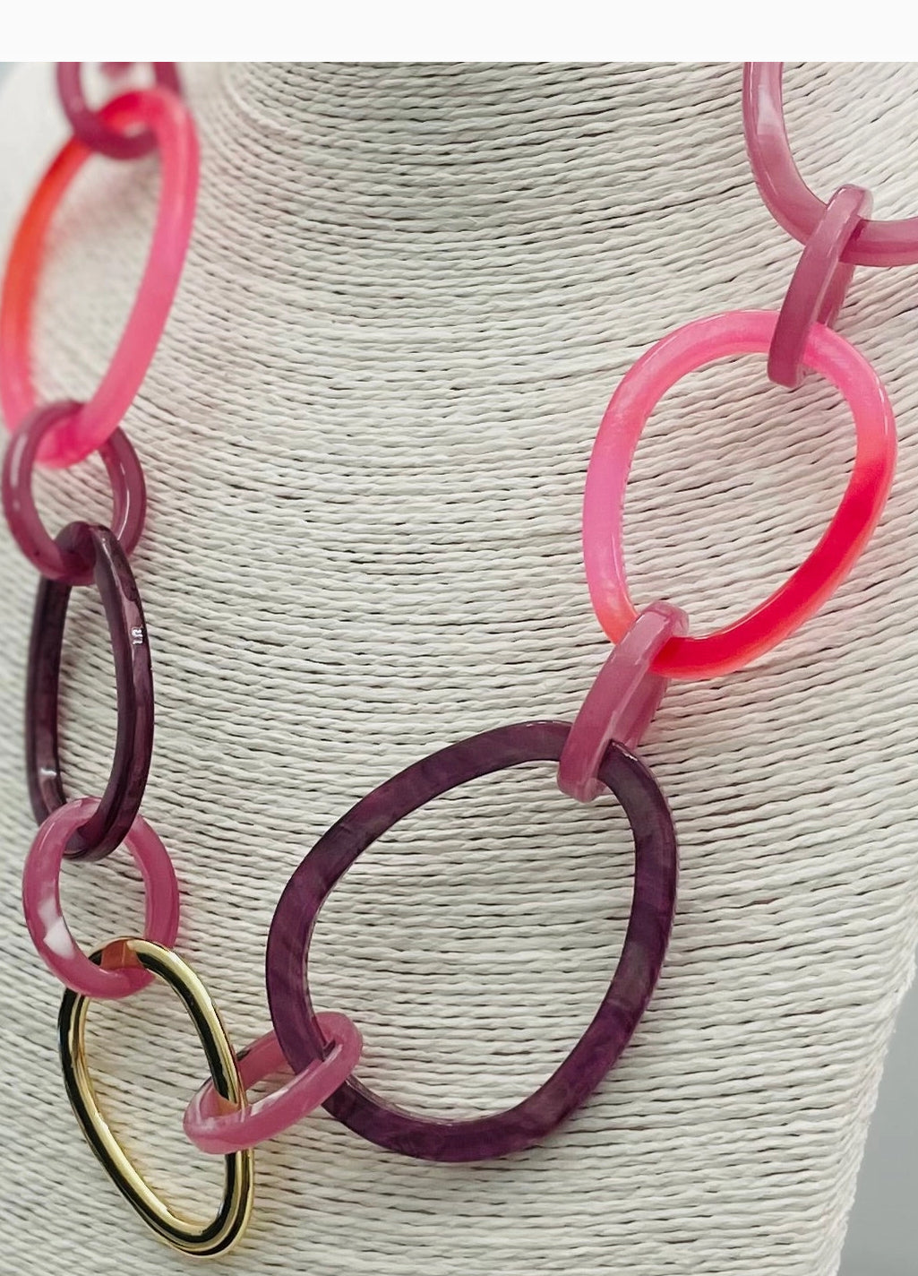 Long Oval Necklace #NK401