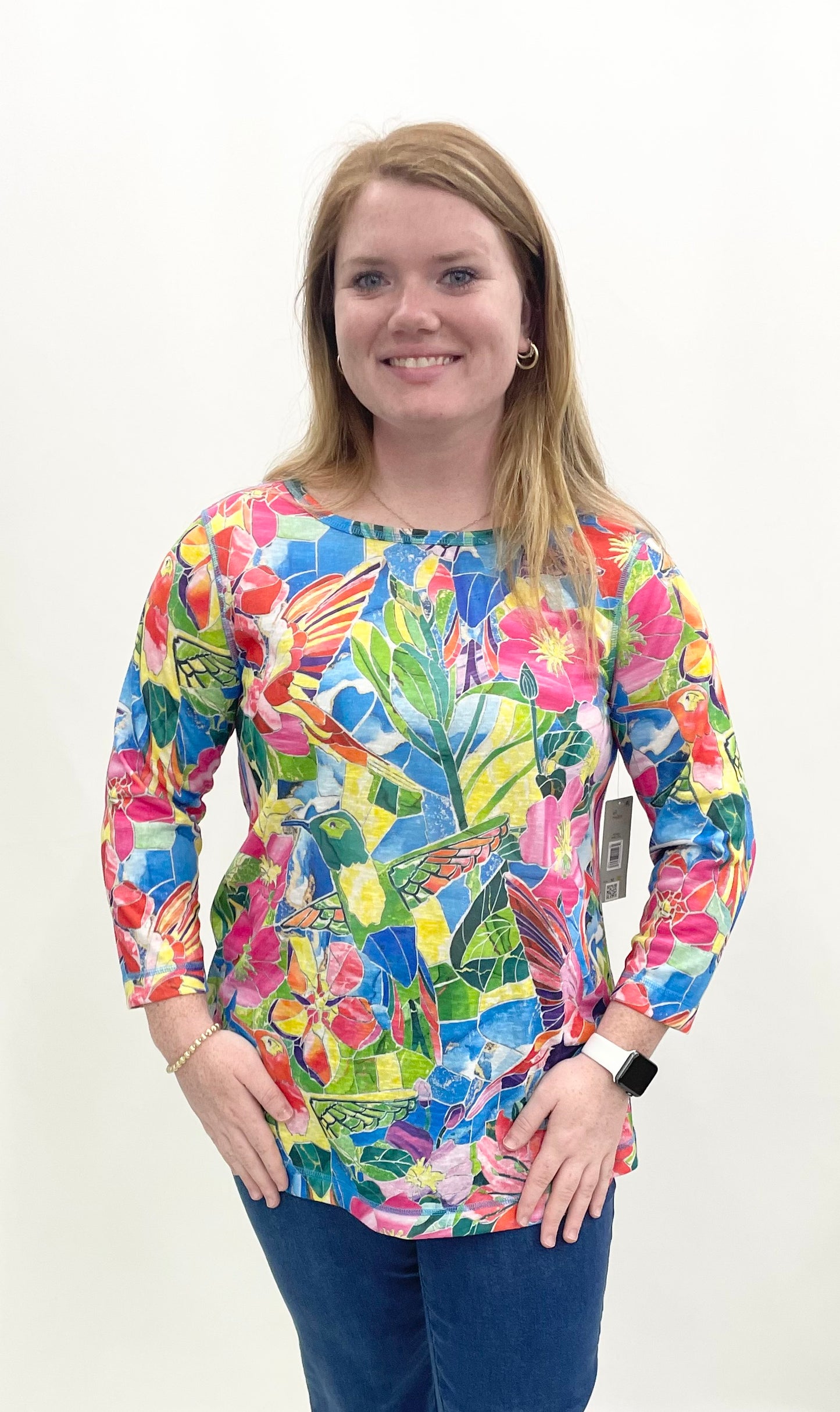 Ali Miles #A26613TM Multi Top