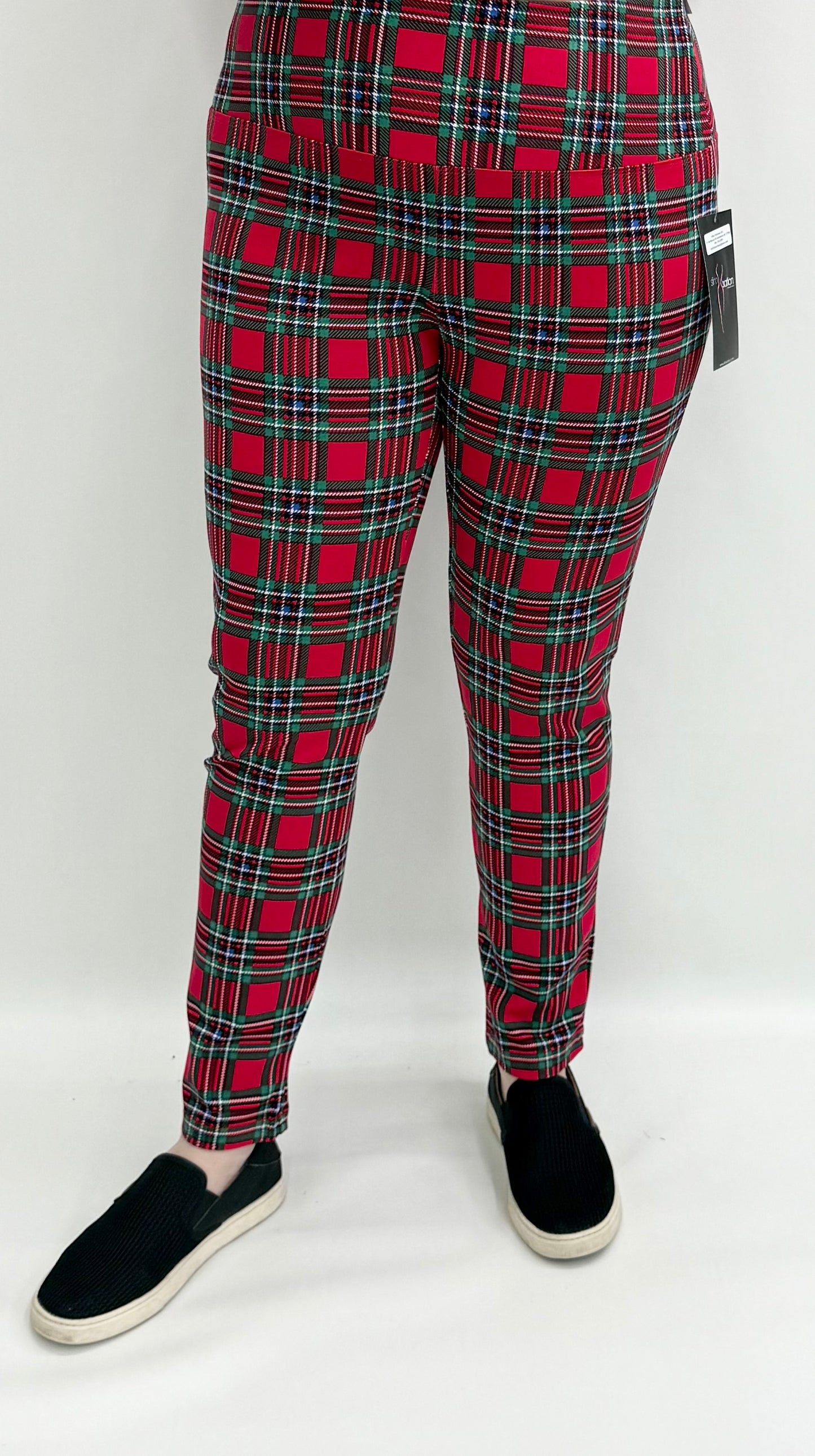 Slim Sation by Multiples #M45707PM Multi Pull On Ankle