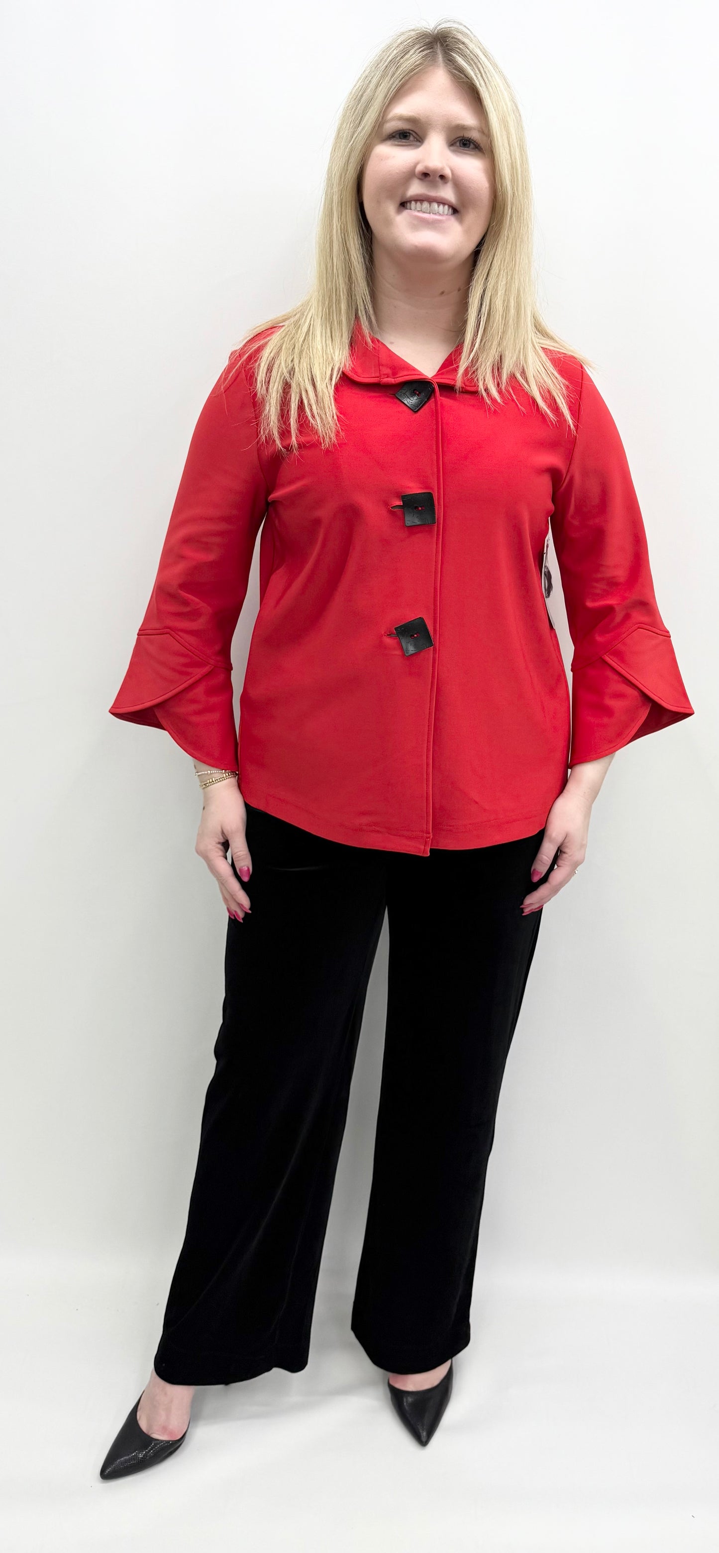Ali Miles #A45615JM Red Tunic