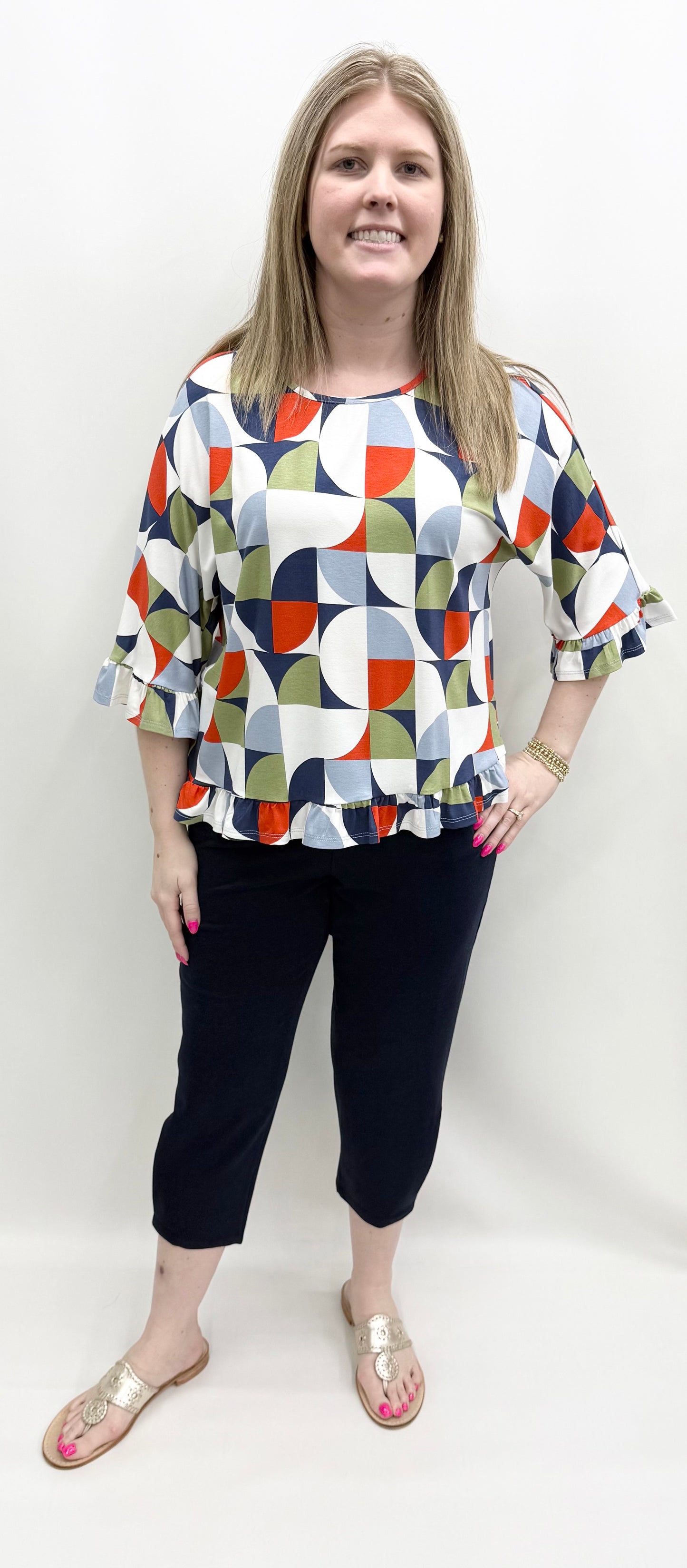 Pure Essence #660-8051 Mosaic Multi Top