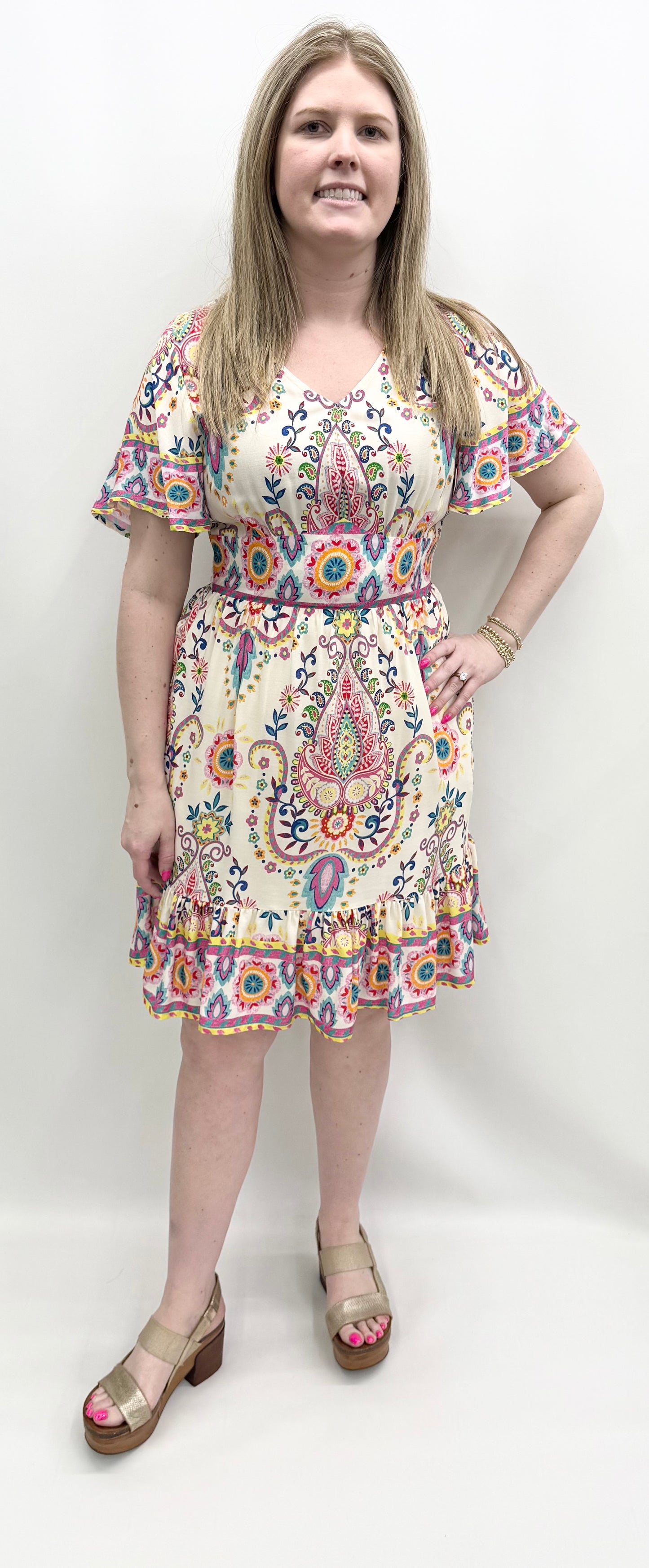 Charlie B. #C3255B-808B Carnival Dress
