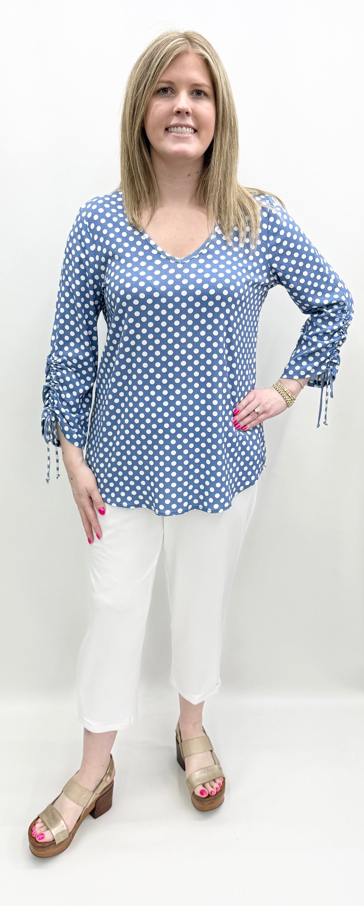 Pure Essence #649-4578 Chambray Dot