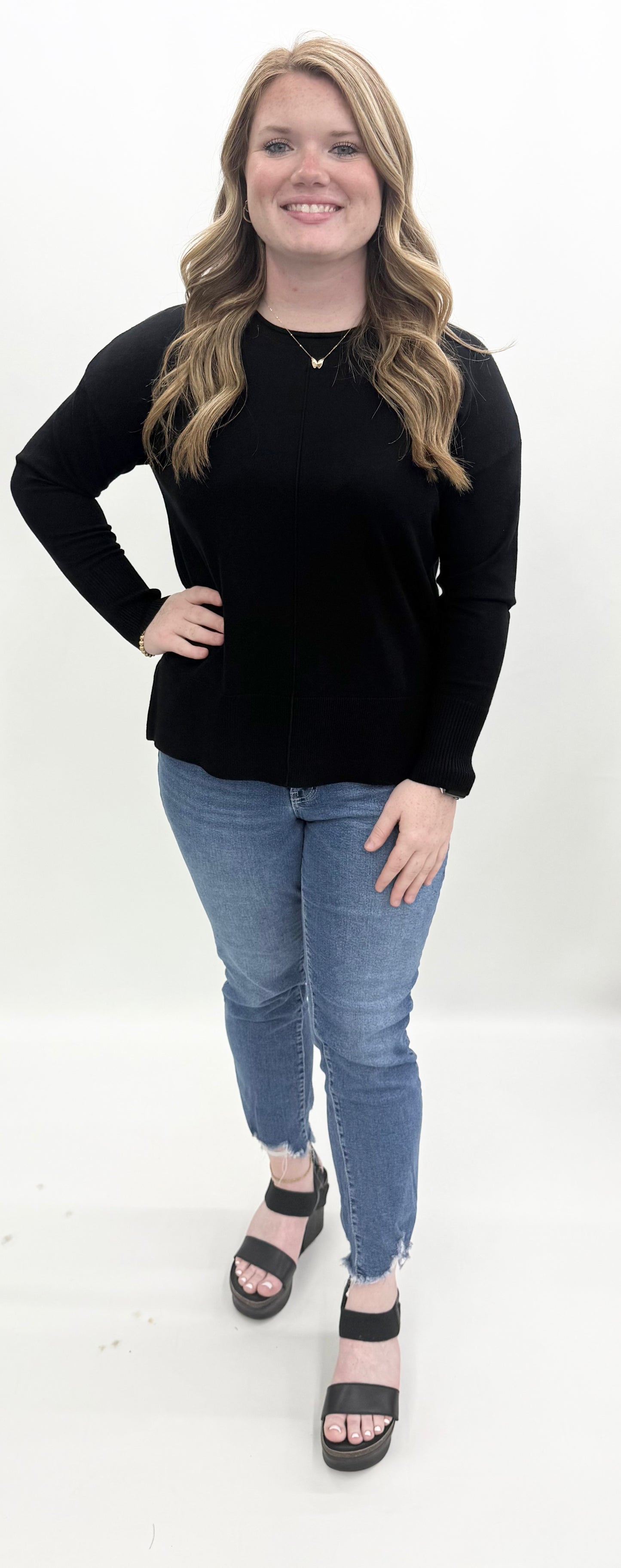 Metric #32279 Black Sweater