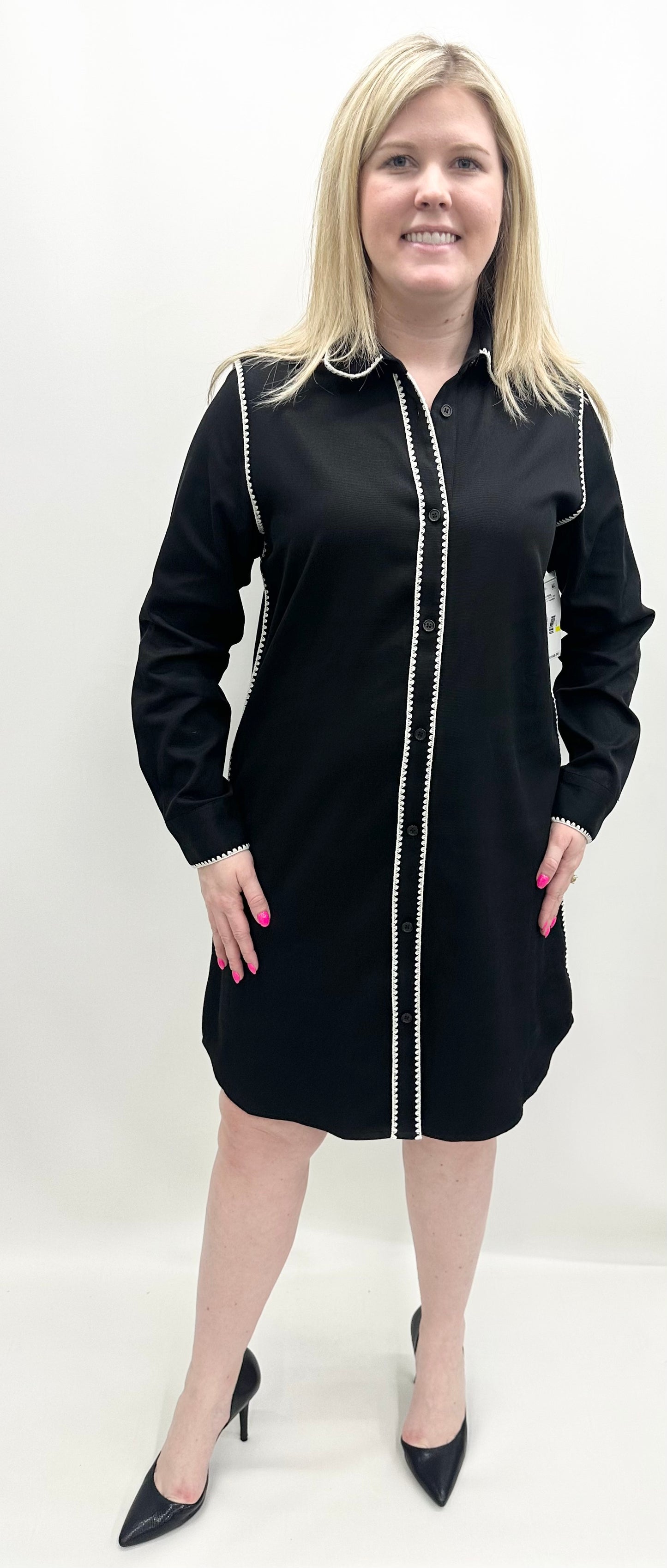 Karen Kane #3L46006 Edge Stitch Dress