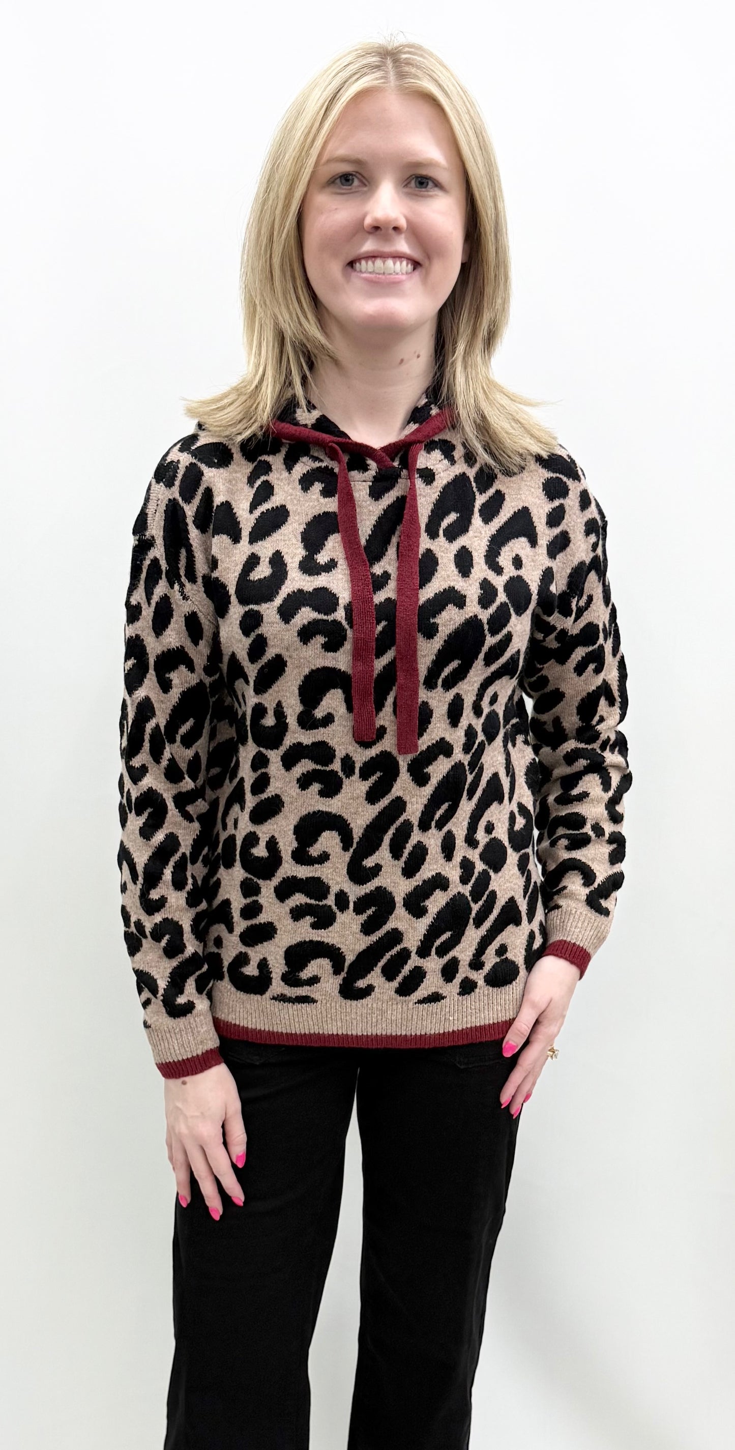 Charlie B. #C2436J-690C Animal Print Sweater