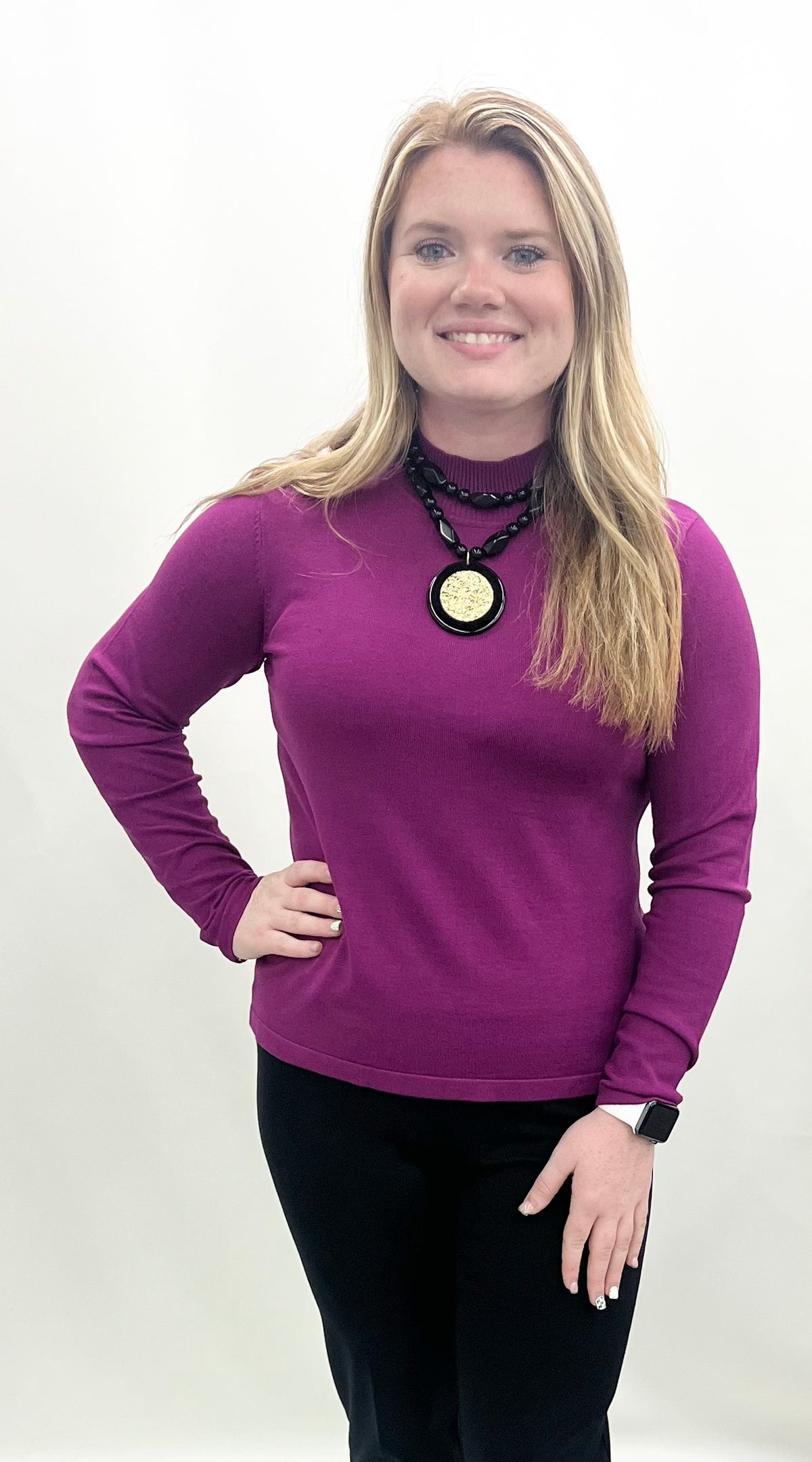 Multiples "Plum Perfect" #M46103KM Sweater