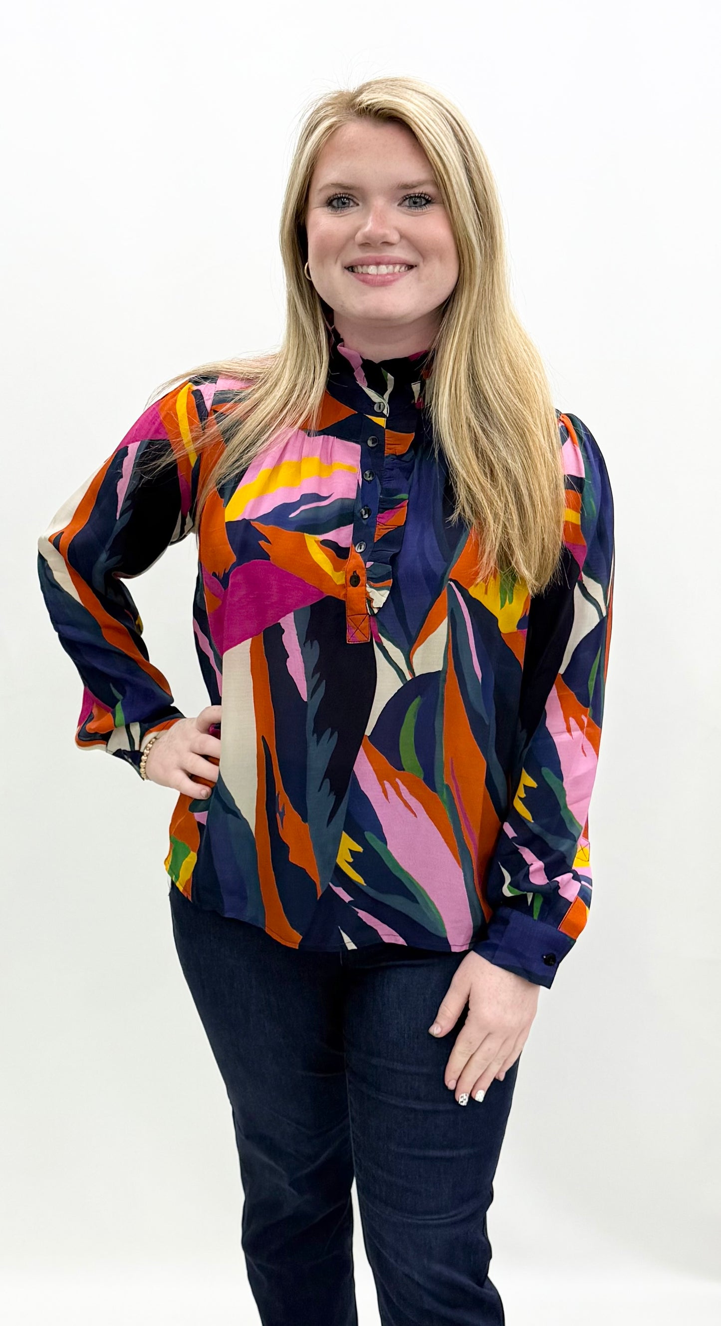 APNY #141 Floral Power Top