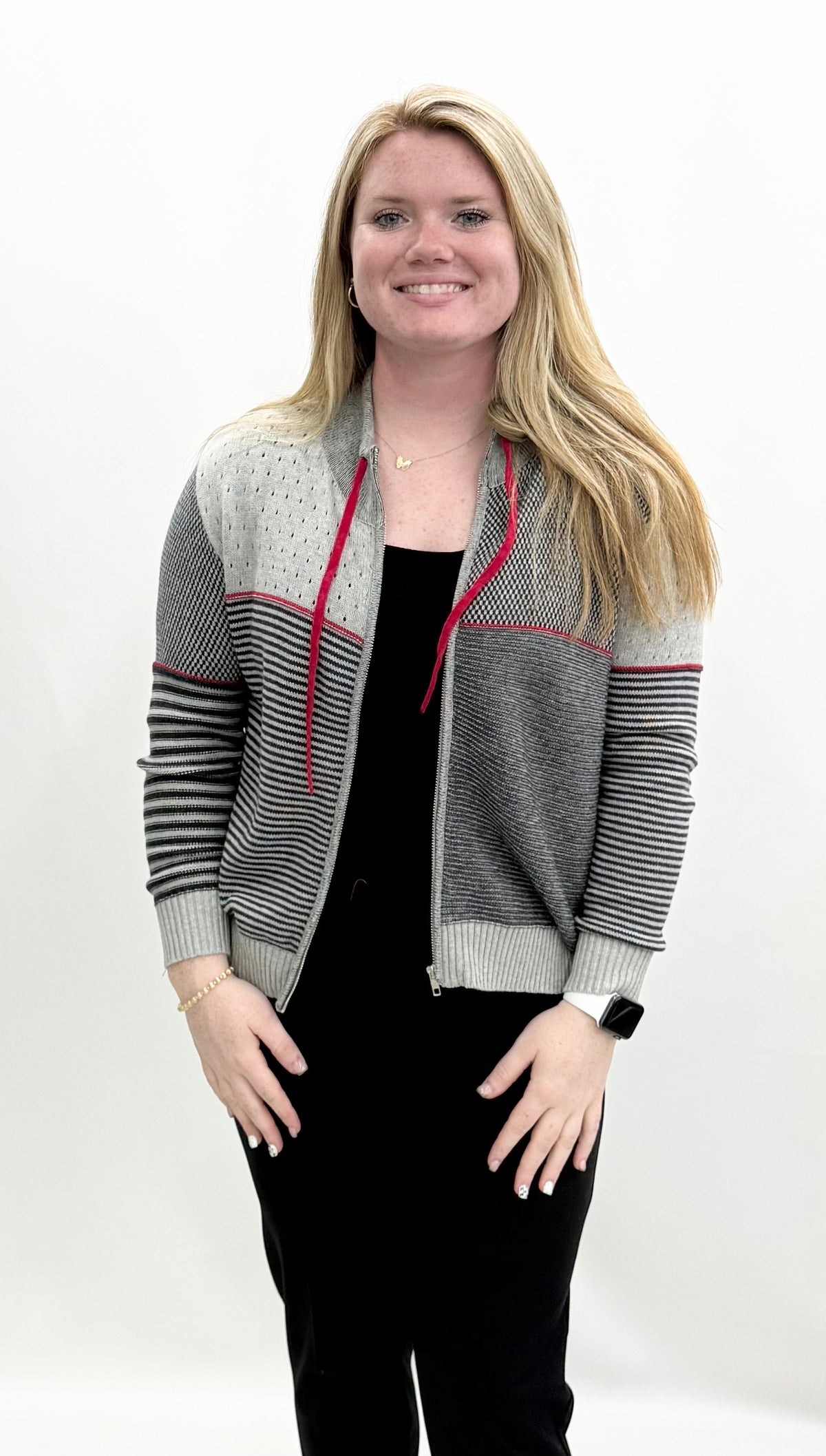 Zacket & Plover #ZP8524U Knit Zip Cardi