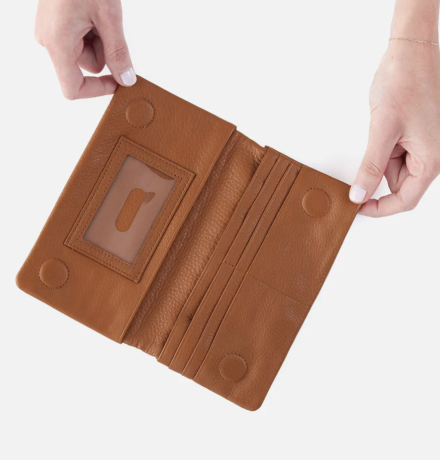 HOBO #SO-81110WHYN Warm Honey Lumen Wallet