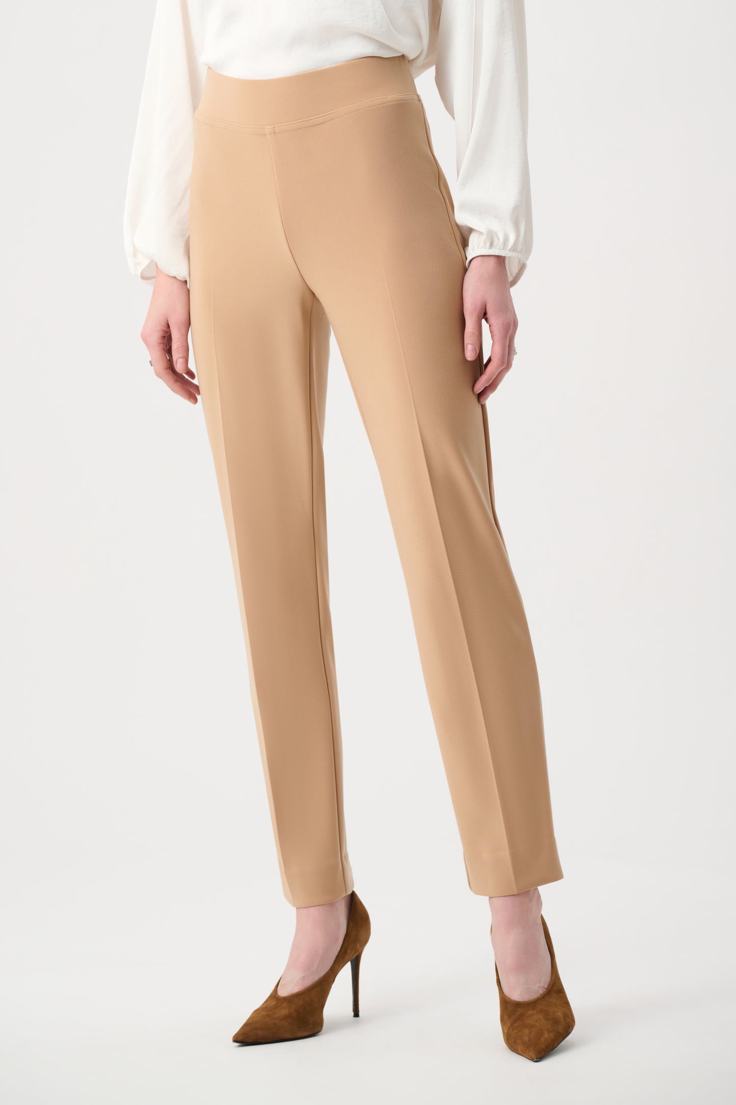 Joseph Ribkoff #143105F26 - Camel Classic Straight Pants
