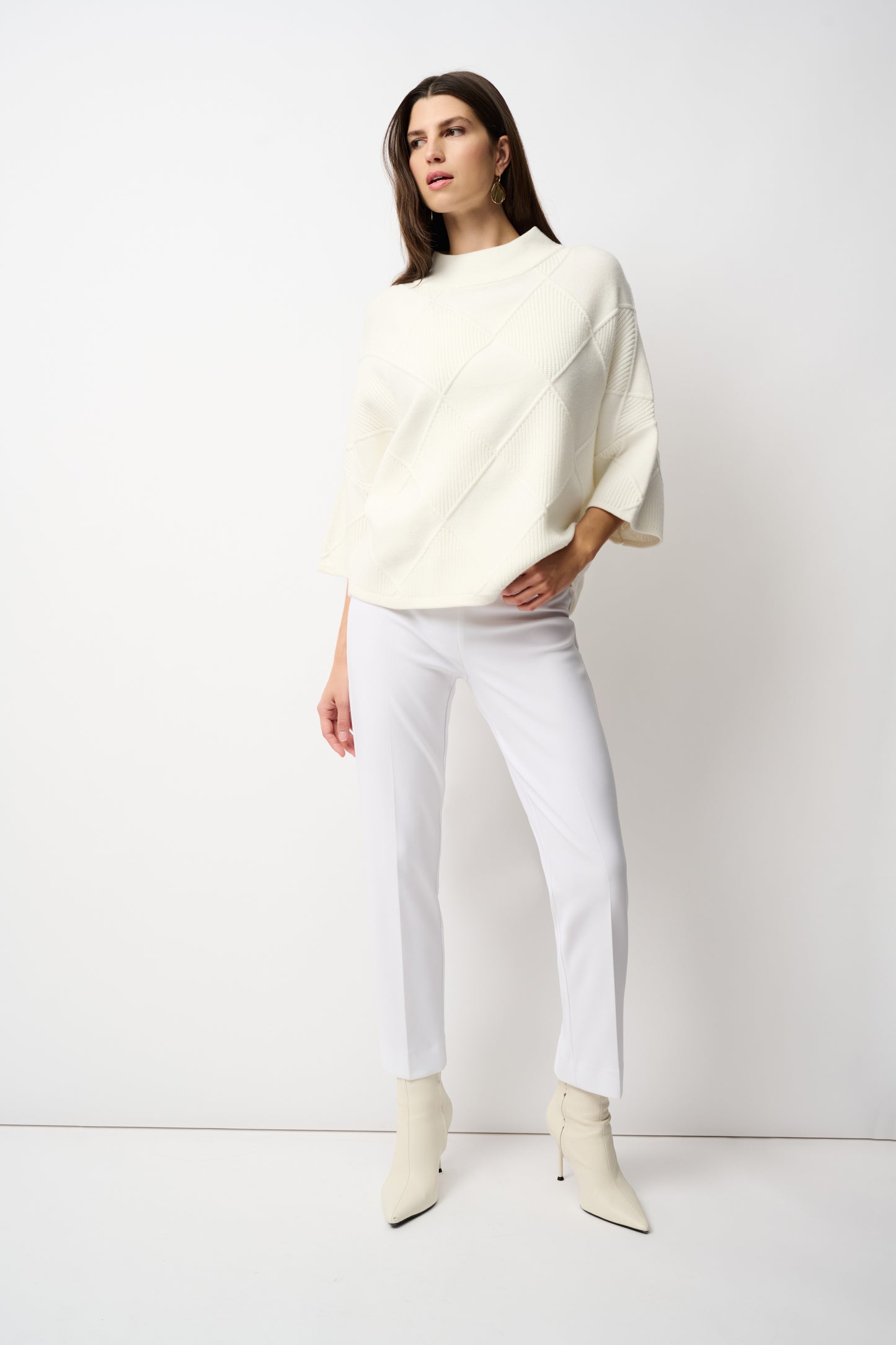 Joseph Ribkoff #143105NOS Vanilla Classic Straight Pant