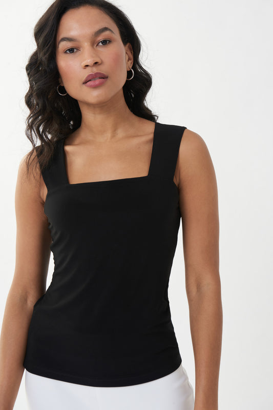 Classic Square Neck Cami Black 143132NOS