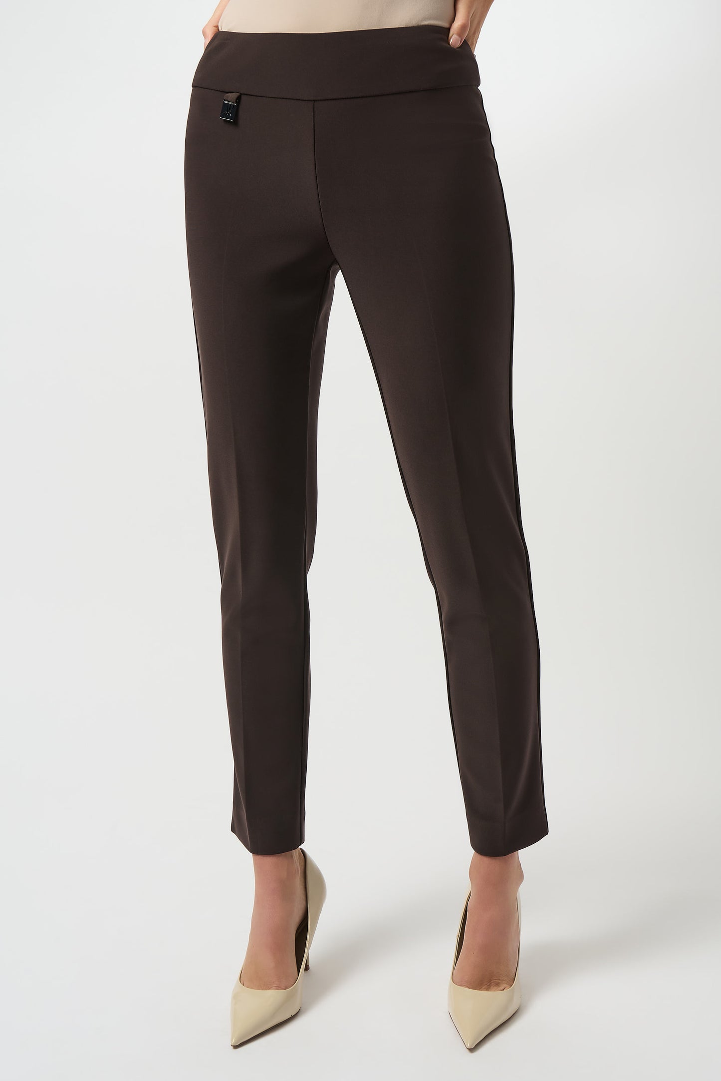 Joseph Ribkoff #144092F25-3799 Mocha Classic Tailored Slim Pant