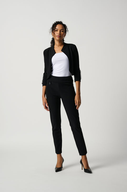 Classic Tailored Slim Pant Black  #144092TT