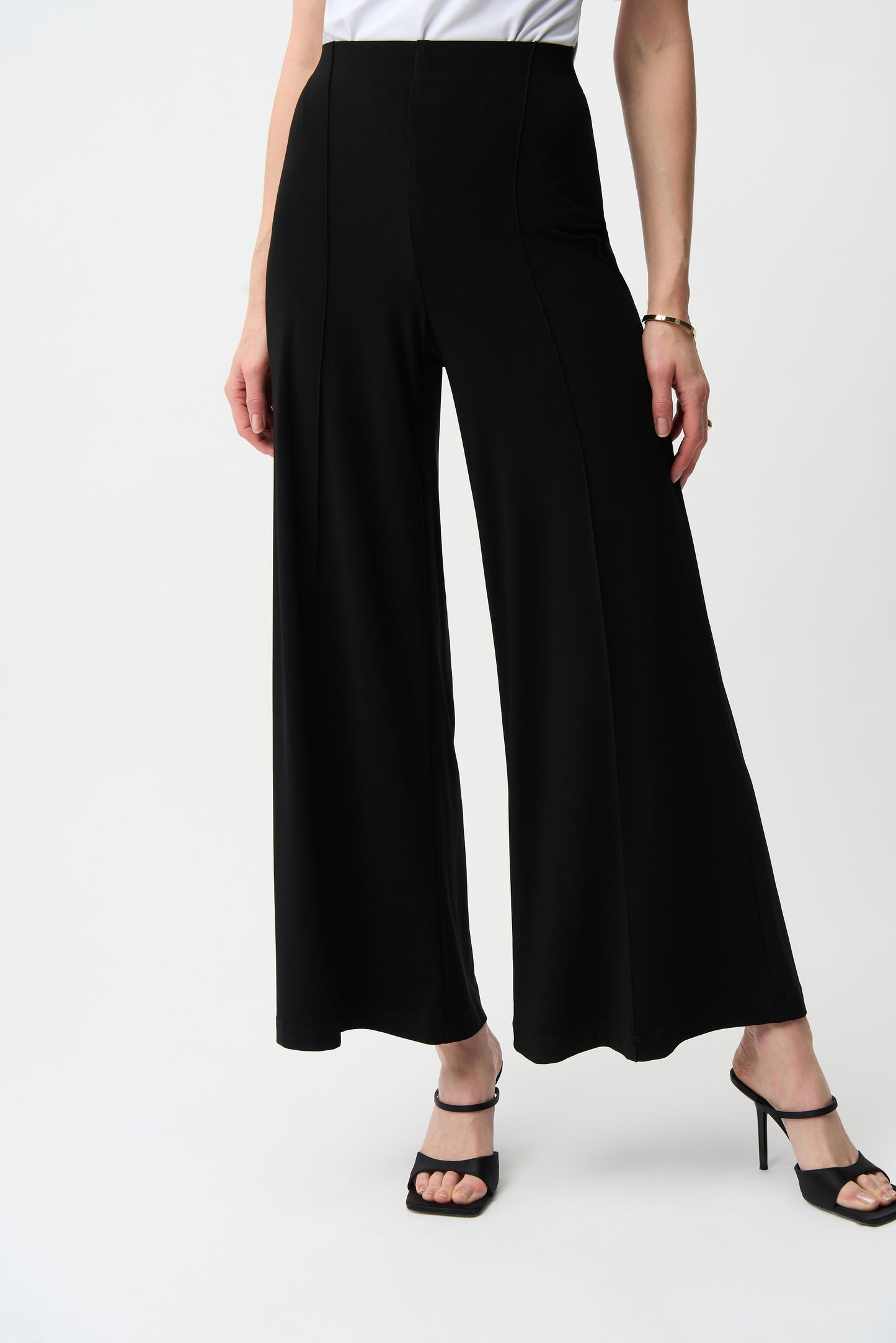 Joseph Ribkoff #251017CO -11 Silky Knit Pull-On Wide Leg Pants
