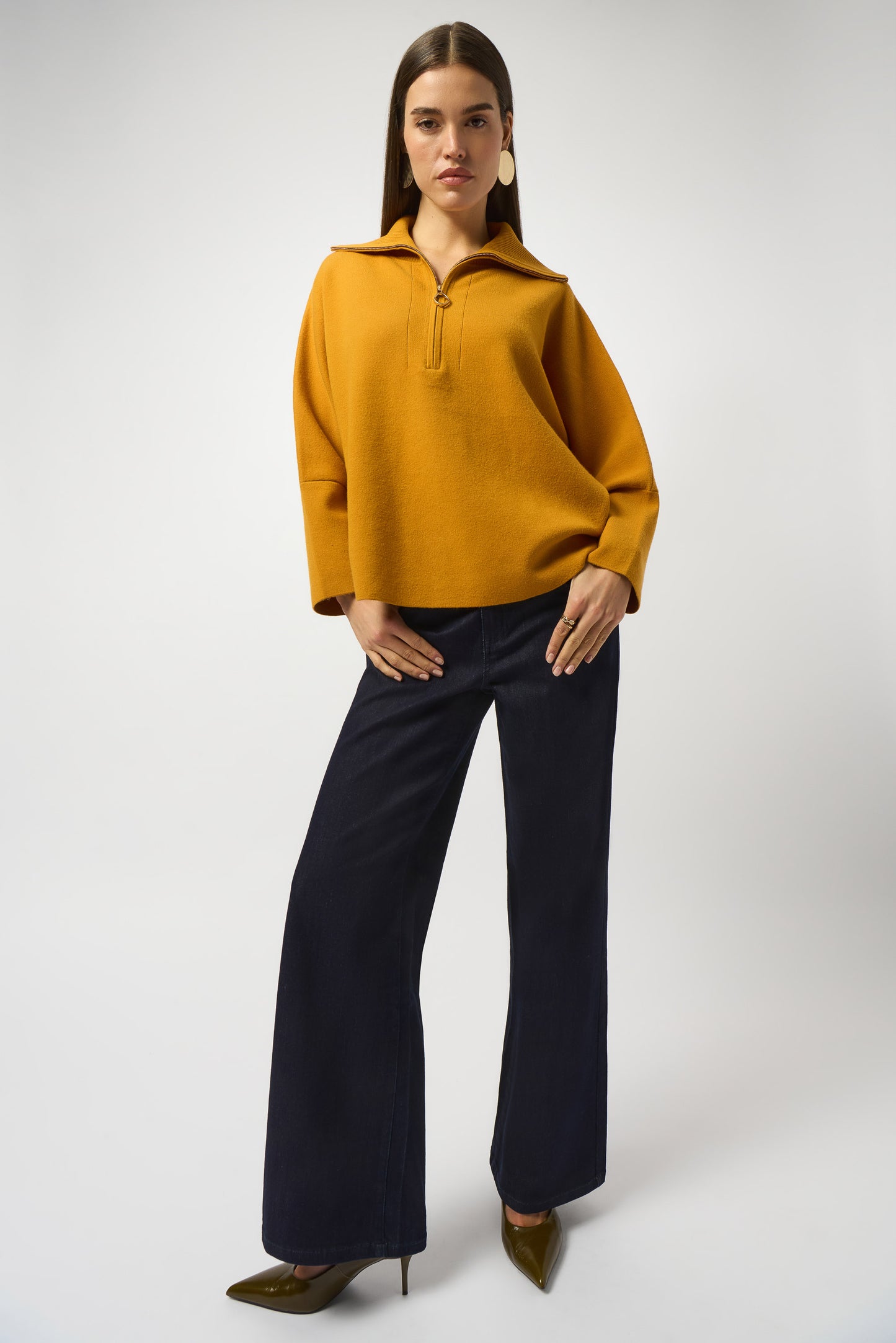 Joseph Ribkoff #251968F25-3302 Dark Denim Pant