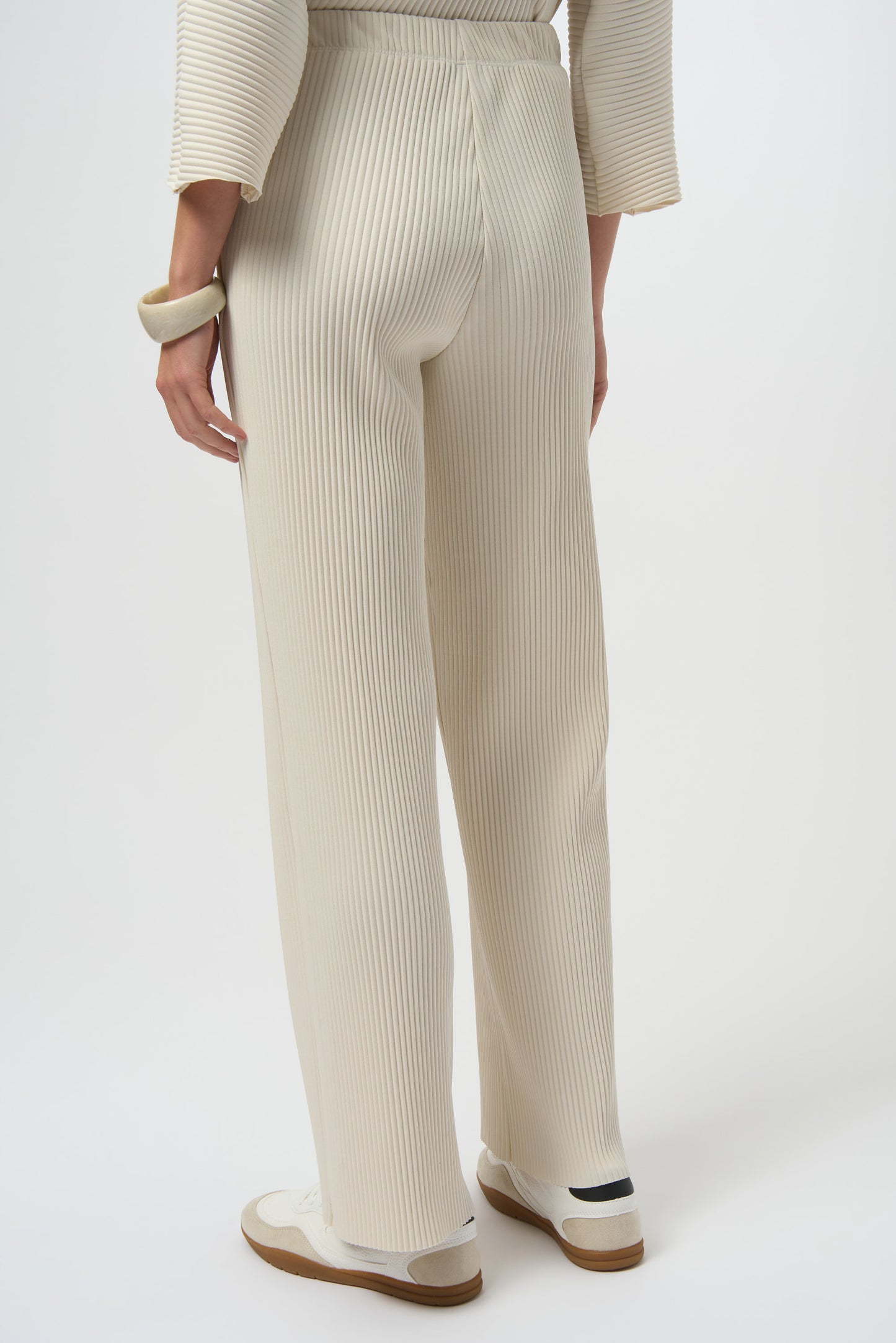 Joseph Ribkoff # 254006 Pleated Scuba Crepe Wide-Leg Pants