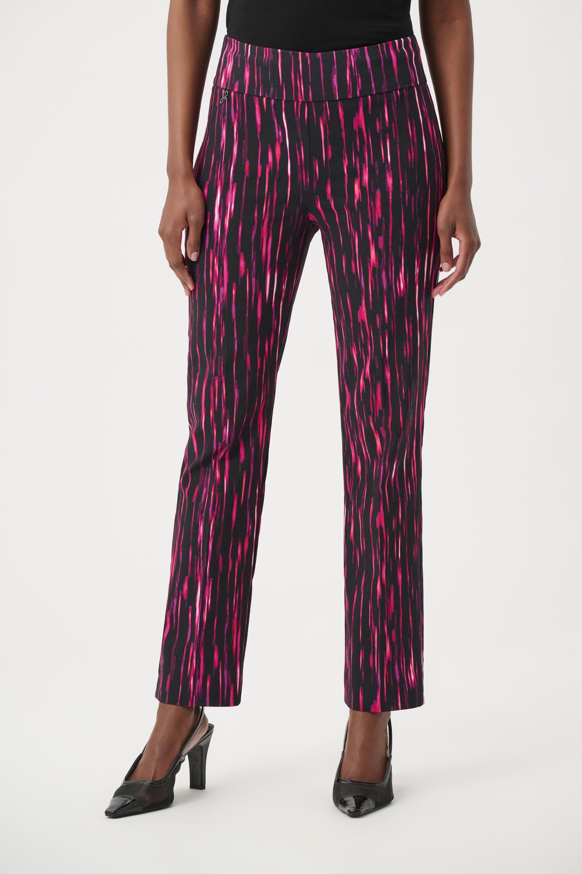 Jospeh Ribkoff #264193-178 Abstract Print Pull-On Pants