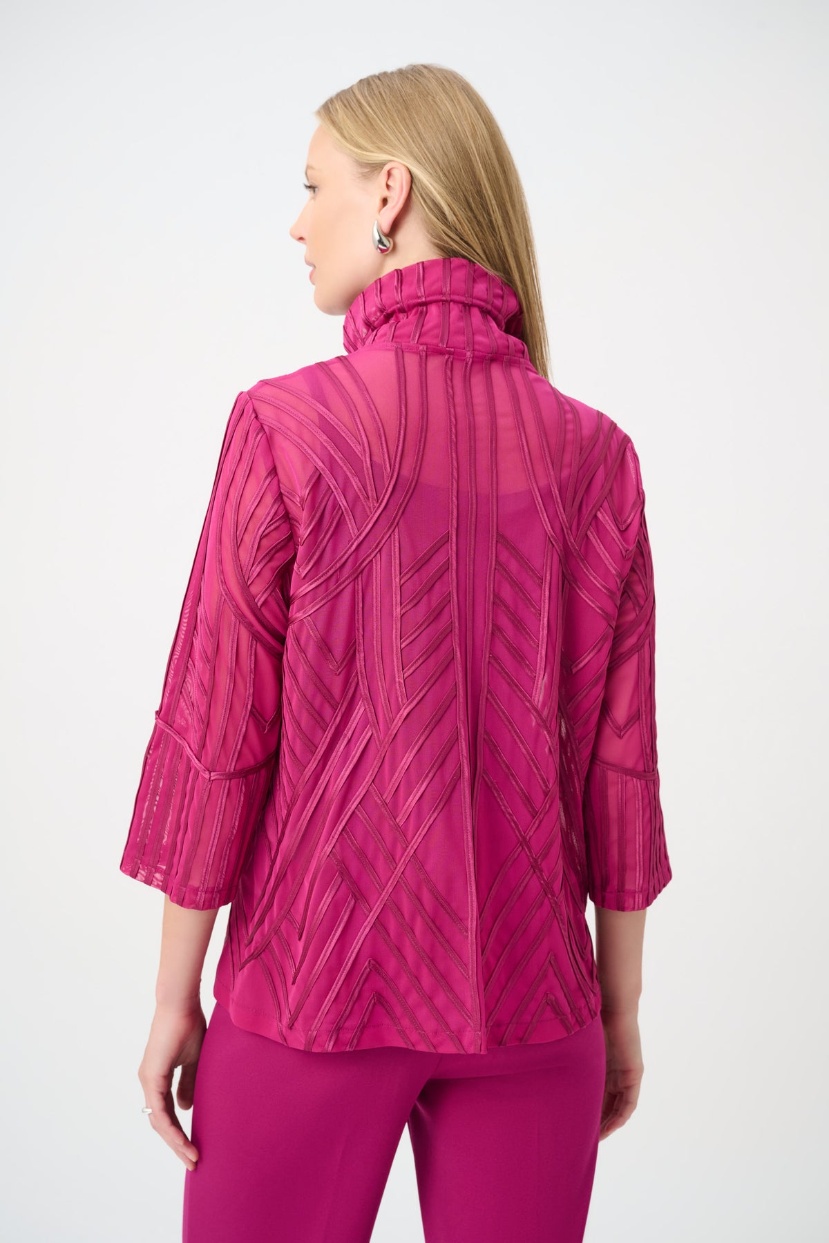 Jospeh Ribkoff #264710-4587 Tone-on-Tone Soutache Jacket