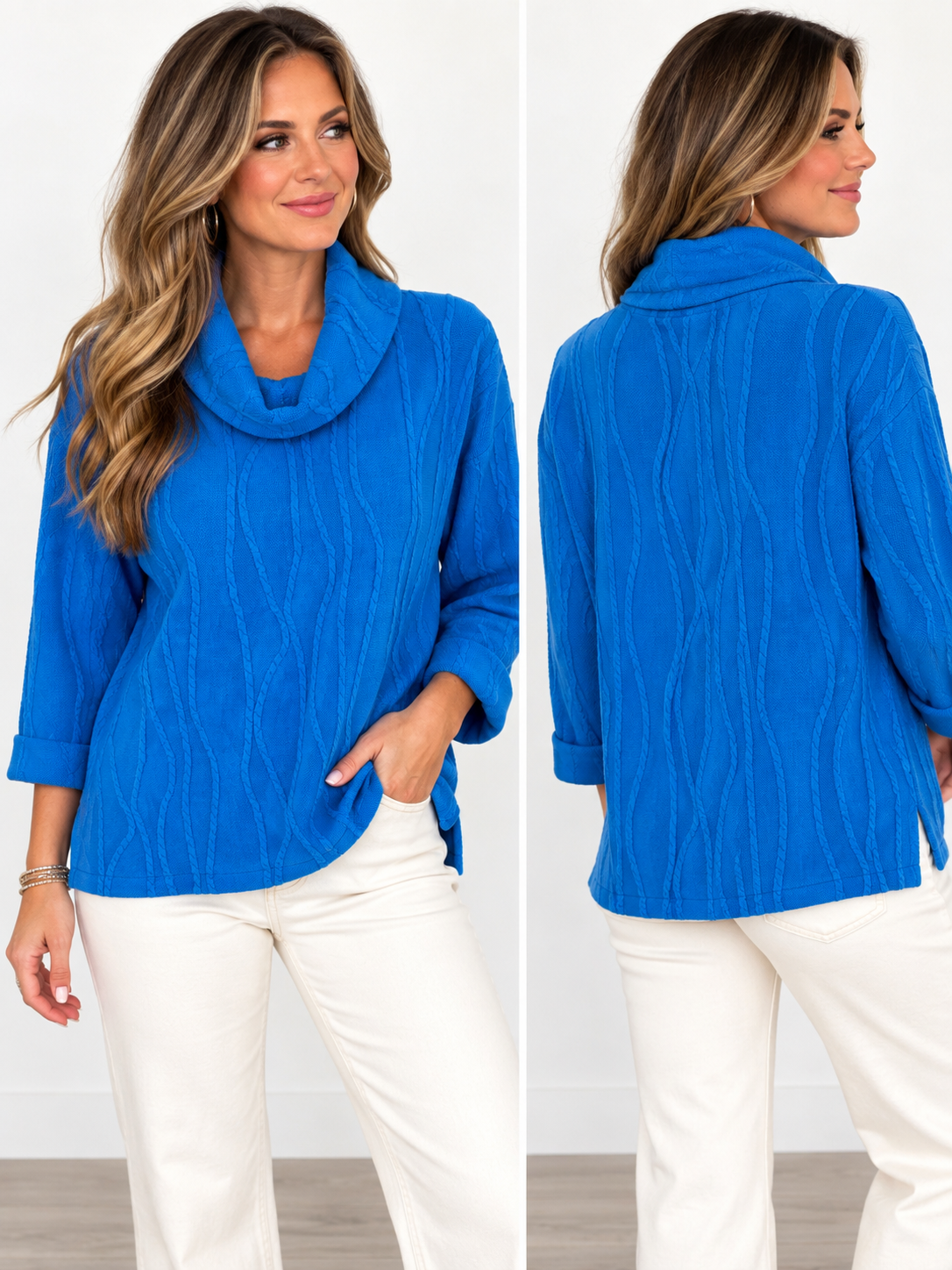 Multiples #M46105TM Turtleneck