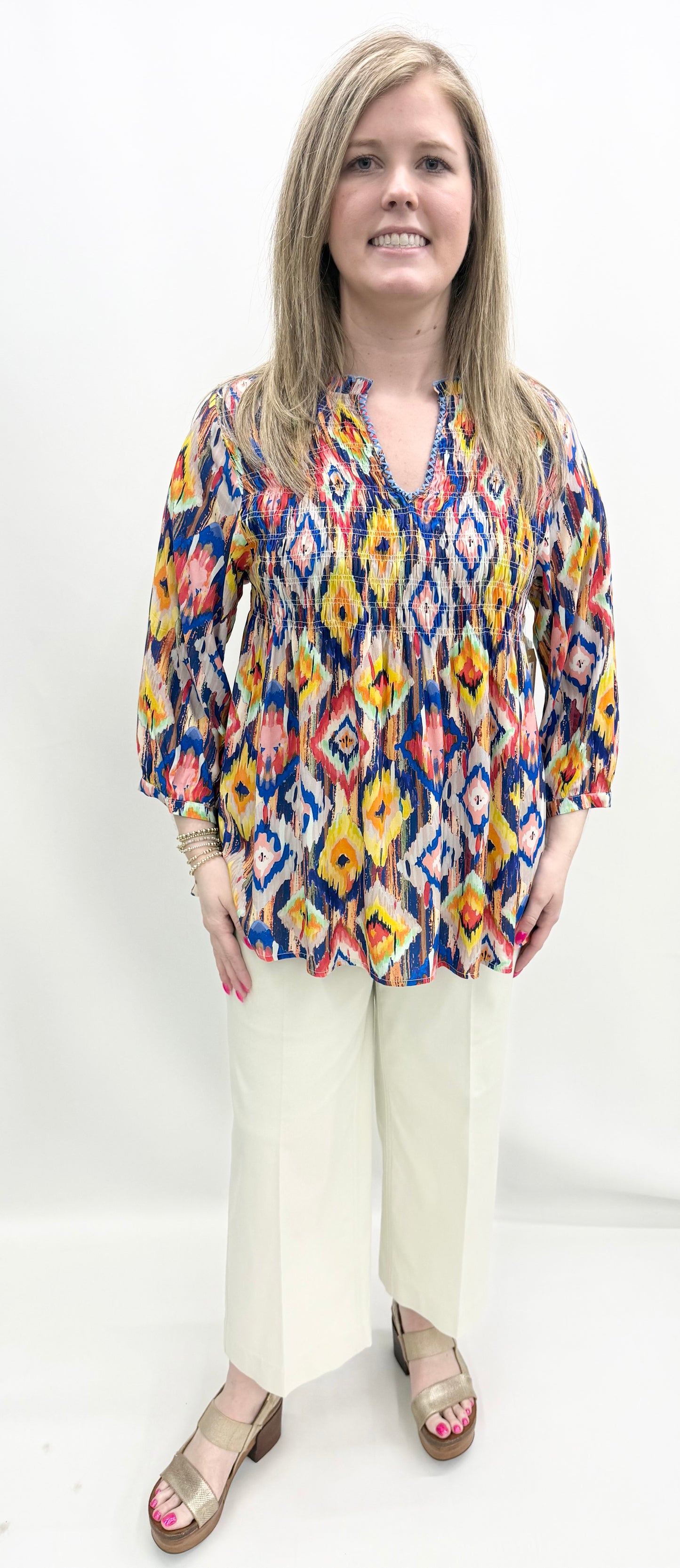 Tru-Luxe #T16483BM Multi Top