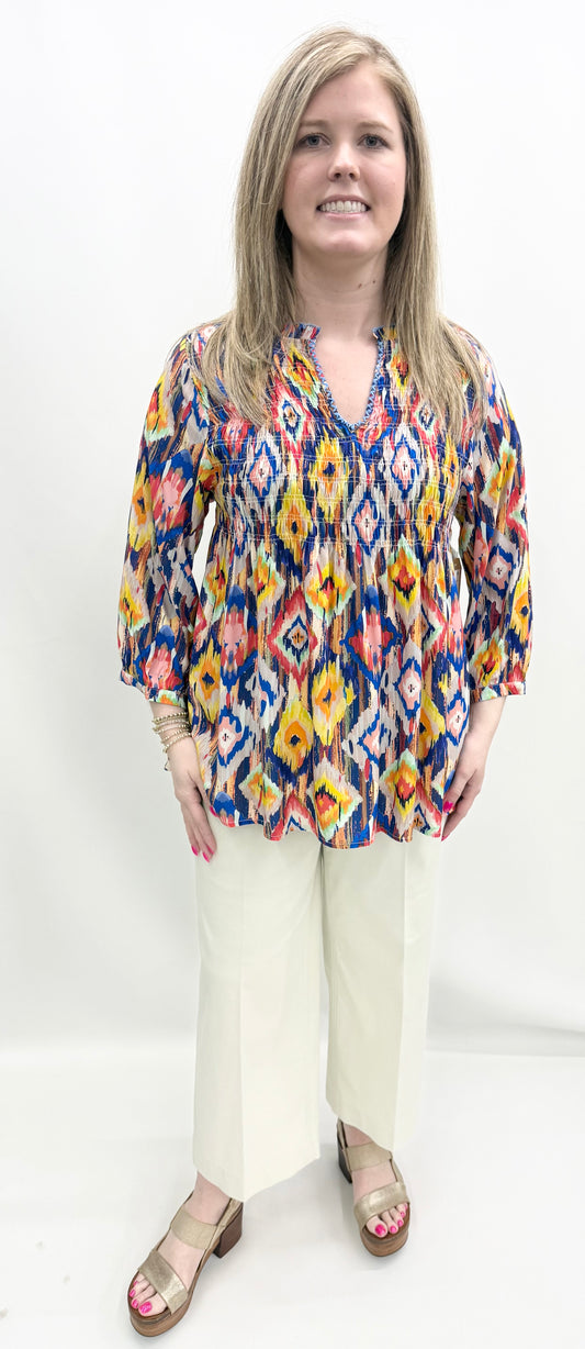 Tru-Luxe #T16483BM Multi Top