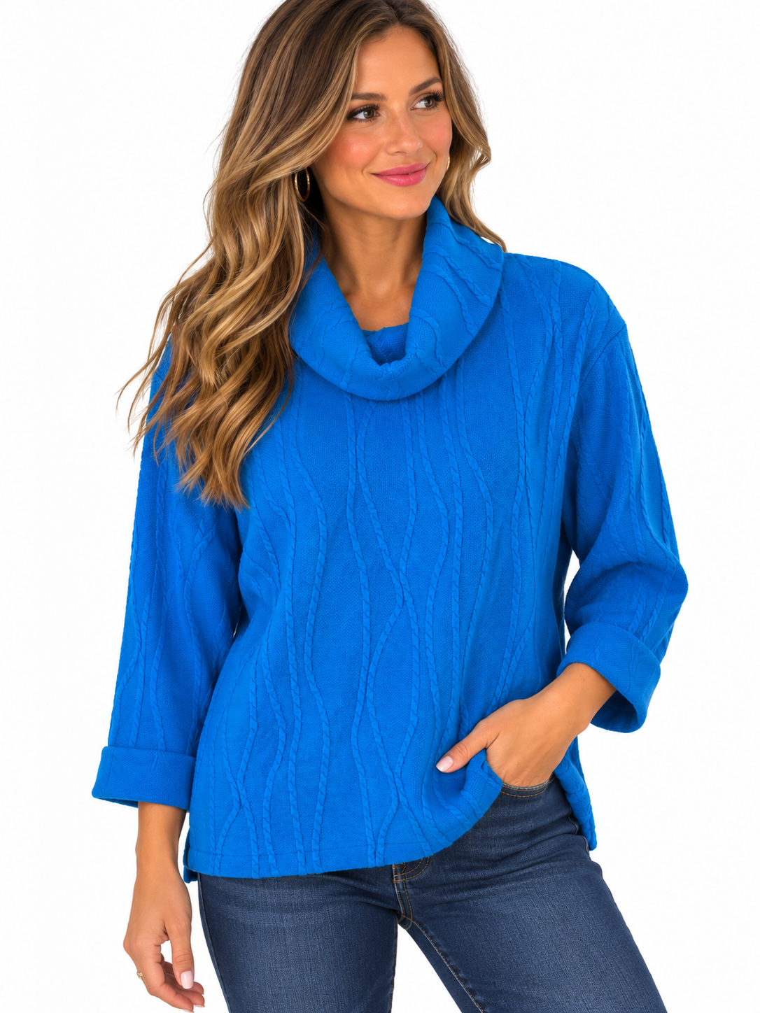Multiples #M46105TM Turtleneck