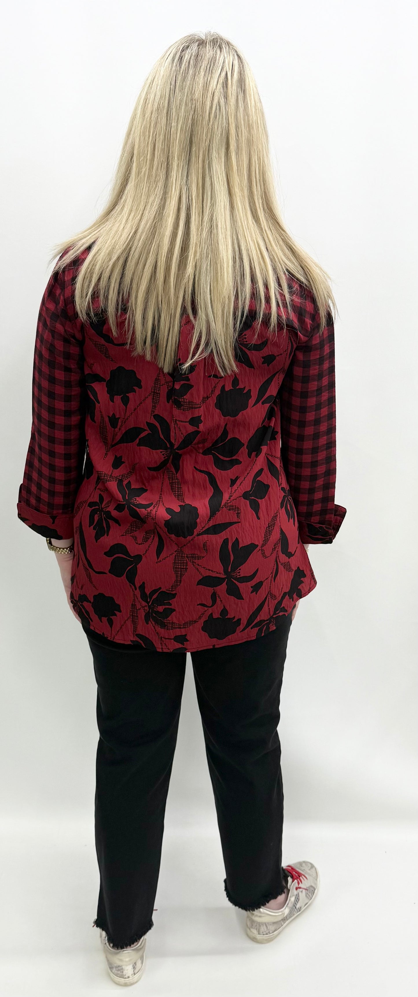 Multiples #M45203BM Multi Button Front Shirt