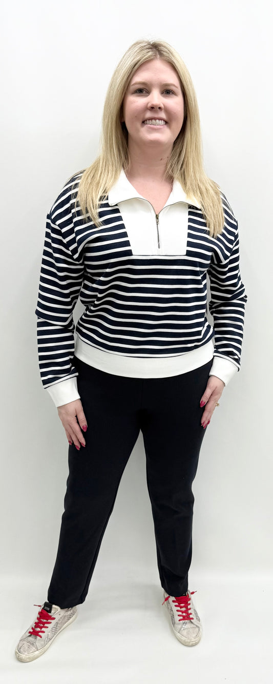 Tru-Luxe #T35496TM Navy Stripe