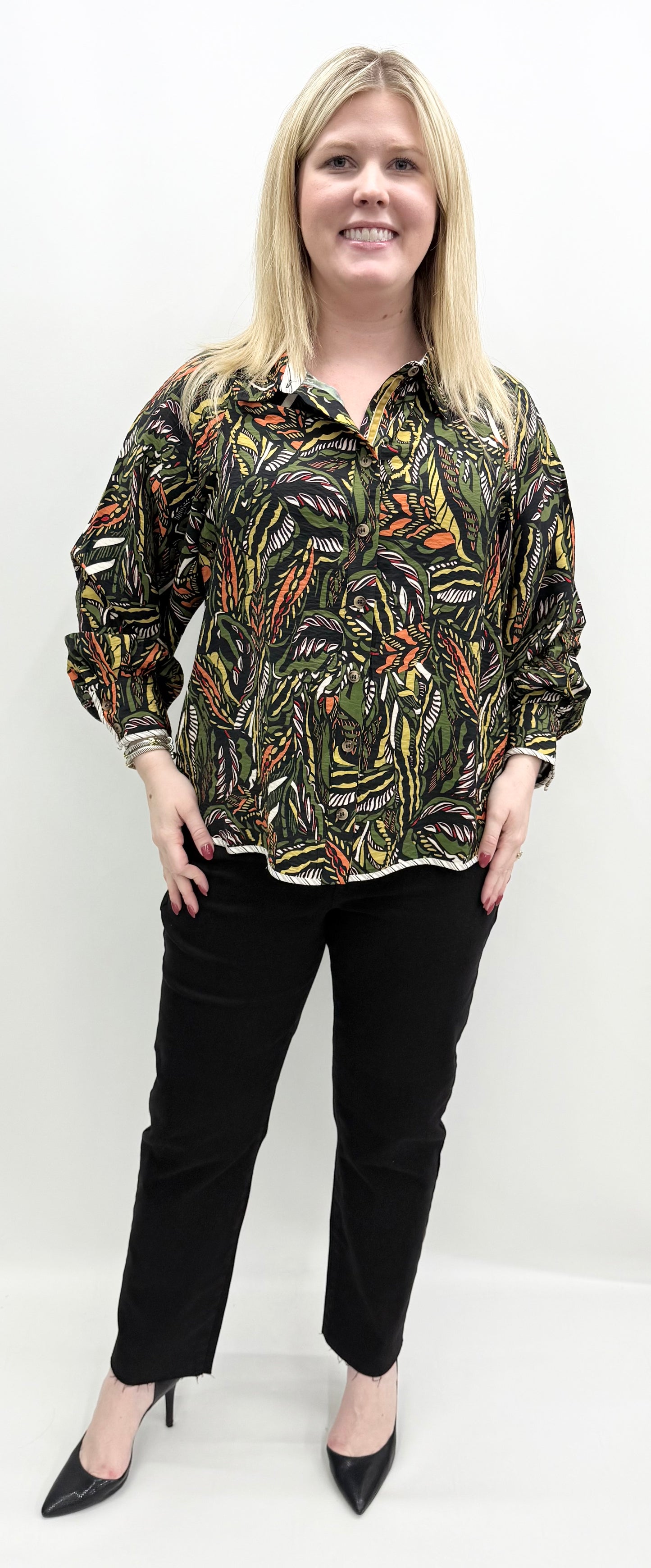 Tru-Luxe #T35485BM Multi Top