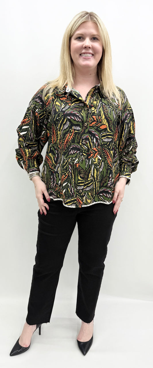 Tru-Luxe #T35485BM Multi Top