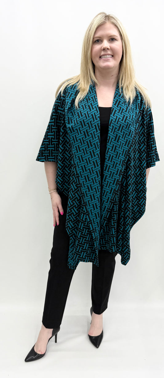 Pure Essence #641-4428 Shawl Peacock