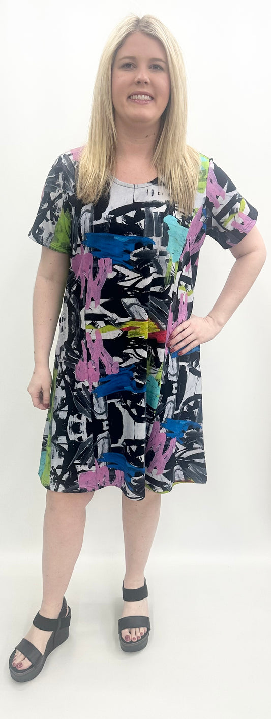 25T44D T-Shirt Dress