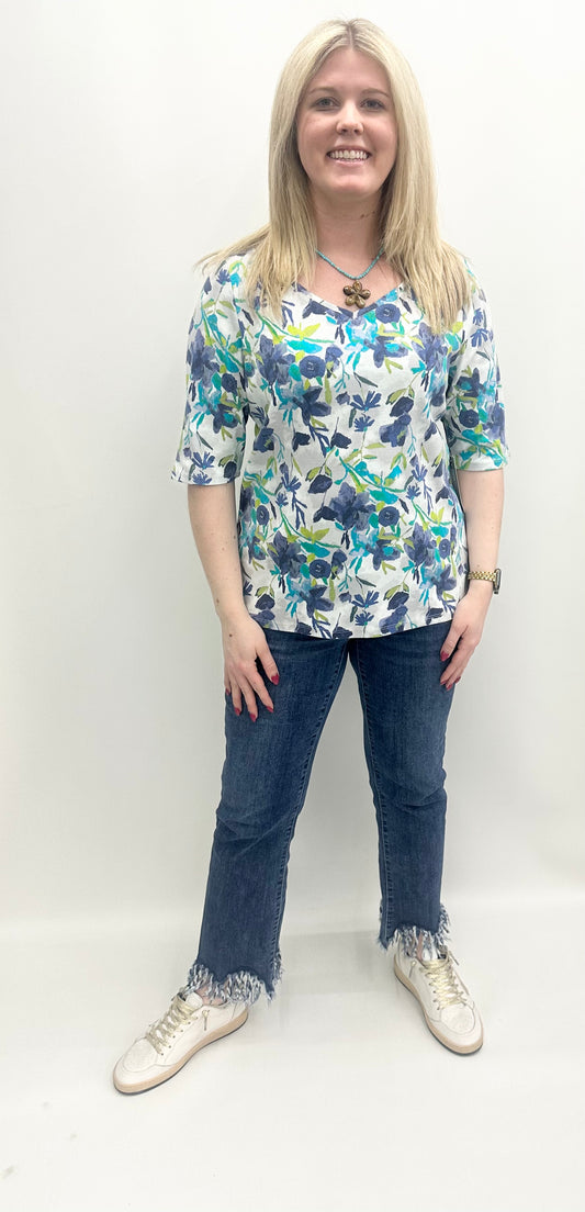 Habitat #17350 Indigo Top