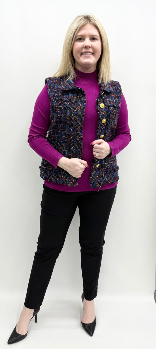 A'la Carte #L35412VM Multi Vest