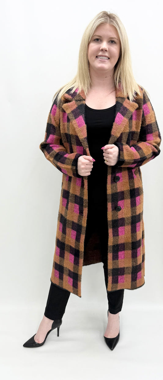 NIKKY #GN4182868 Brown/Pink Jacket